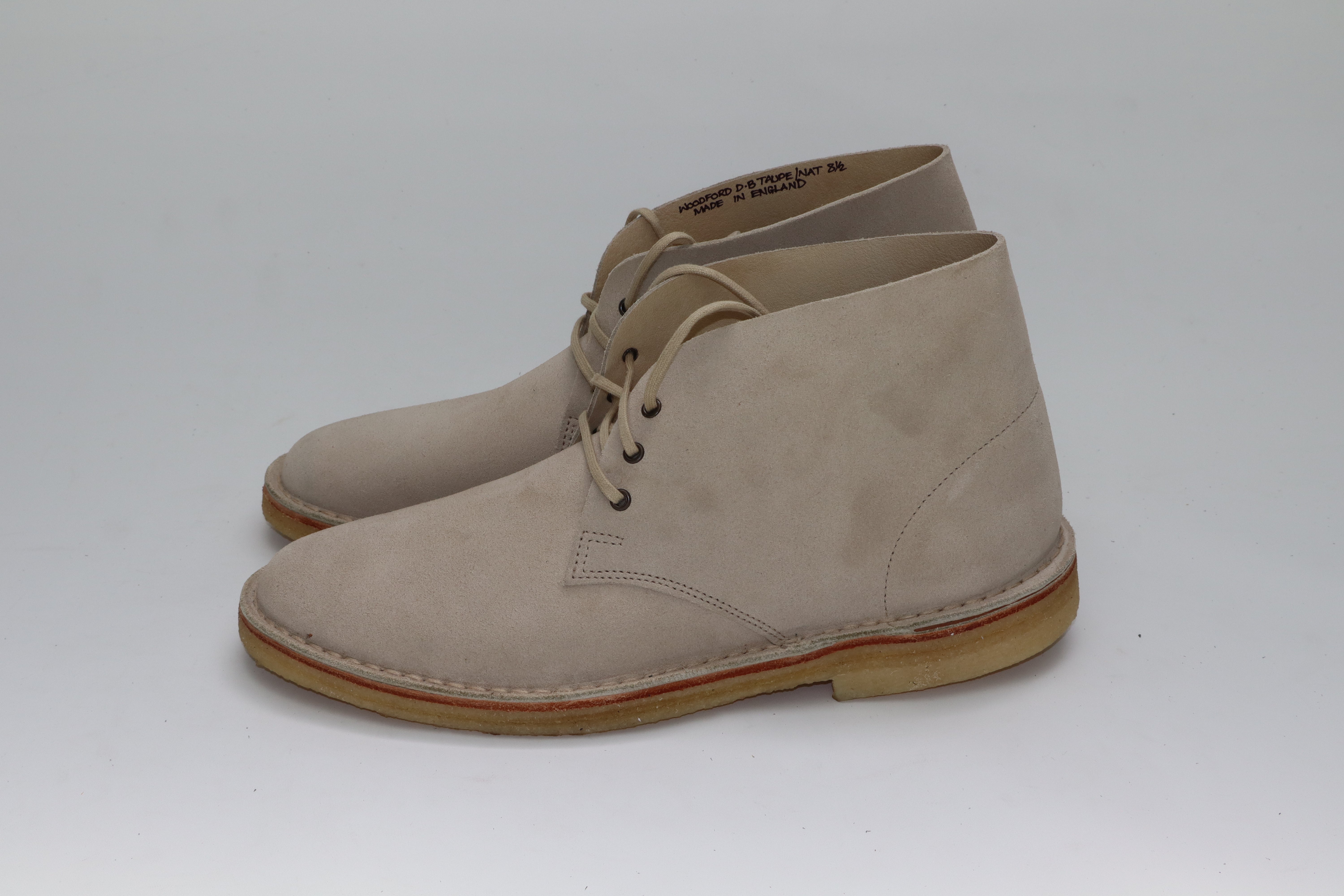 Woodford Desert Boot - Taupe Kudu Suede - SRE4 29