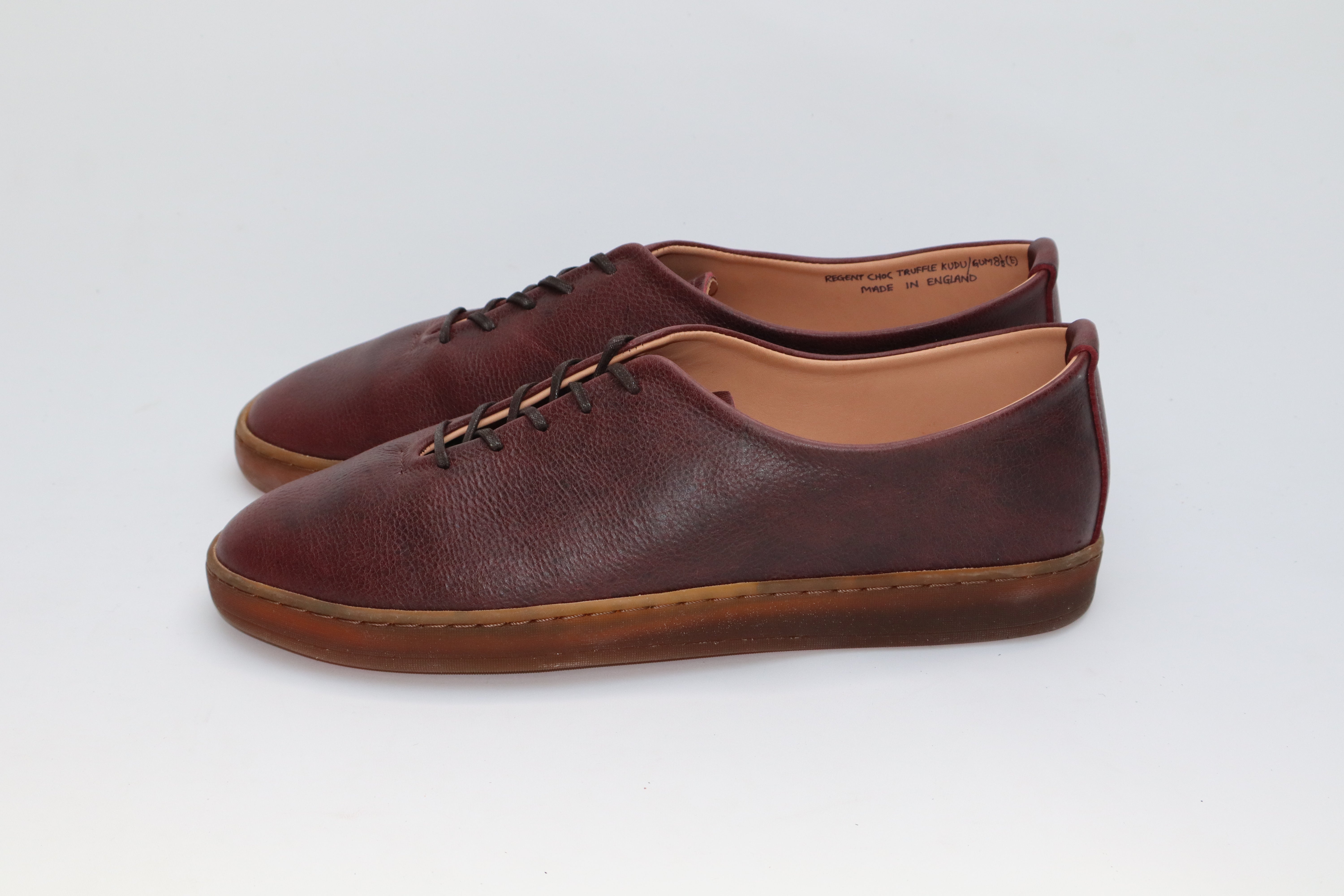 Regent Wholecut Shoe - Chocolate Truffle Naked Kudu - SRE4 26
