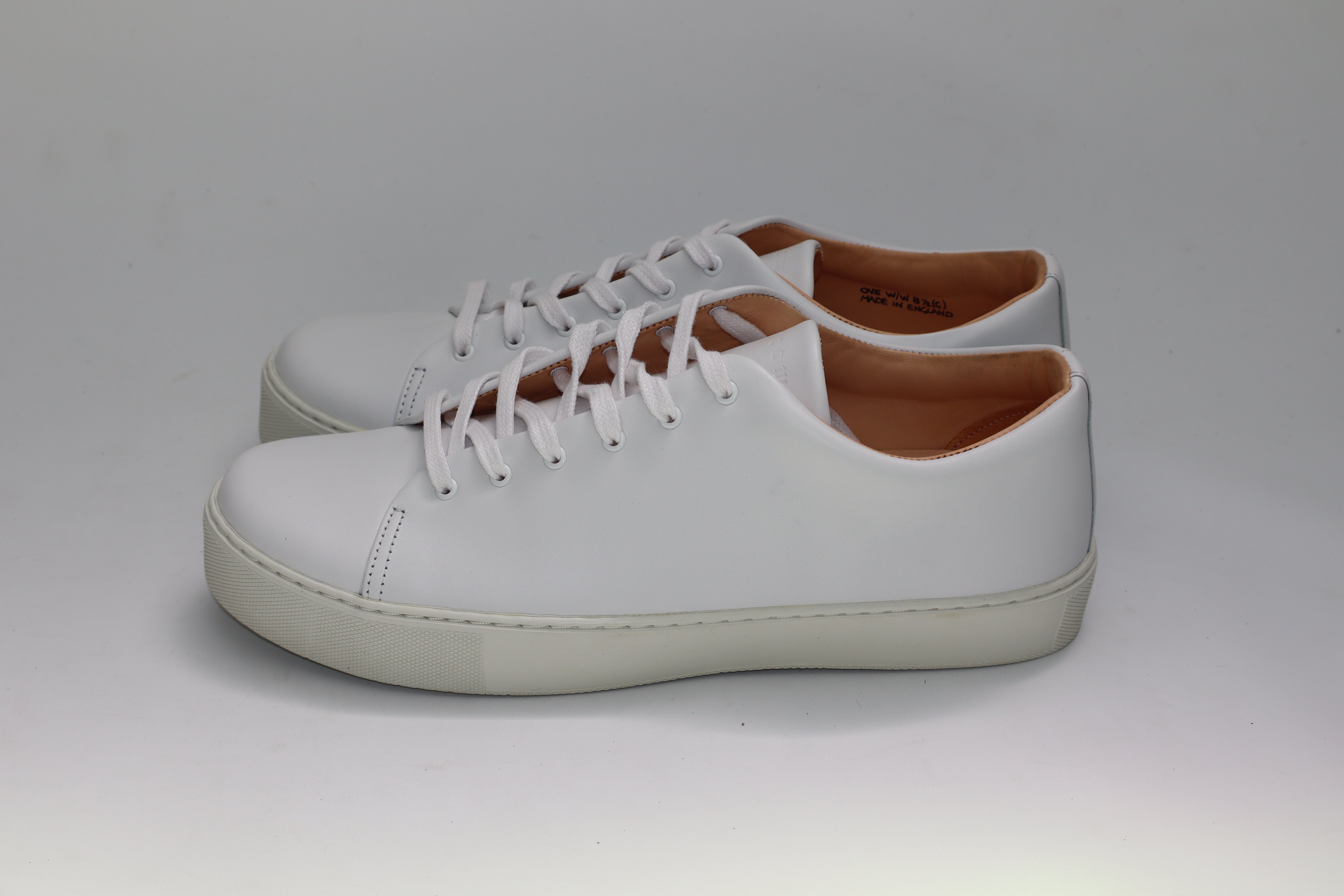 Overstone Derby - All White Calf - SRE4 23