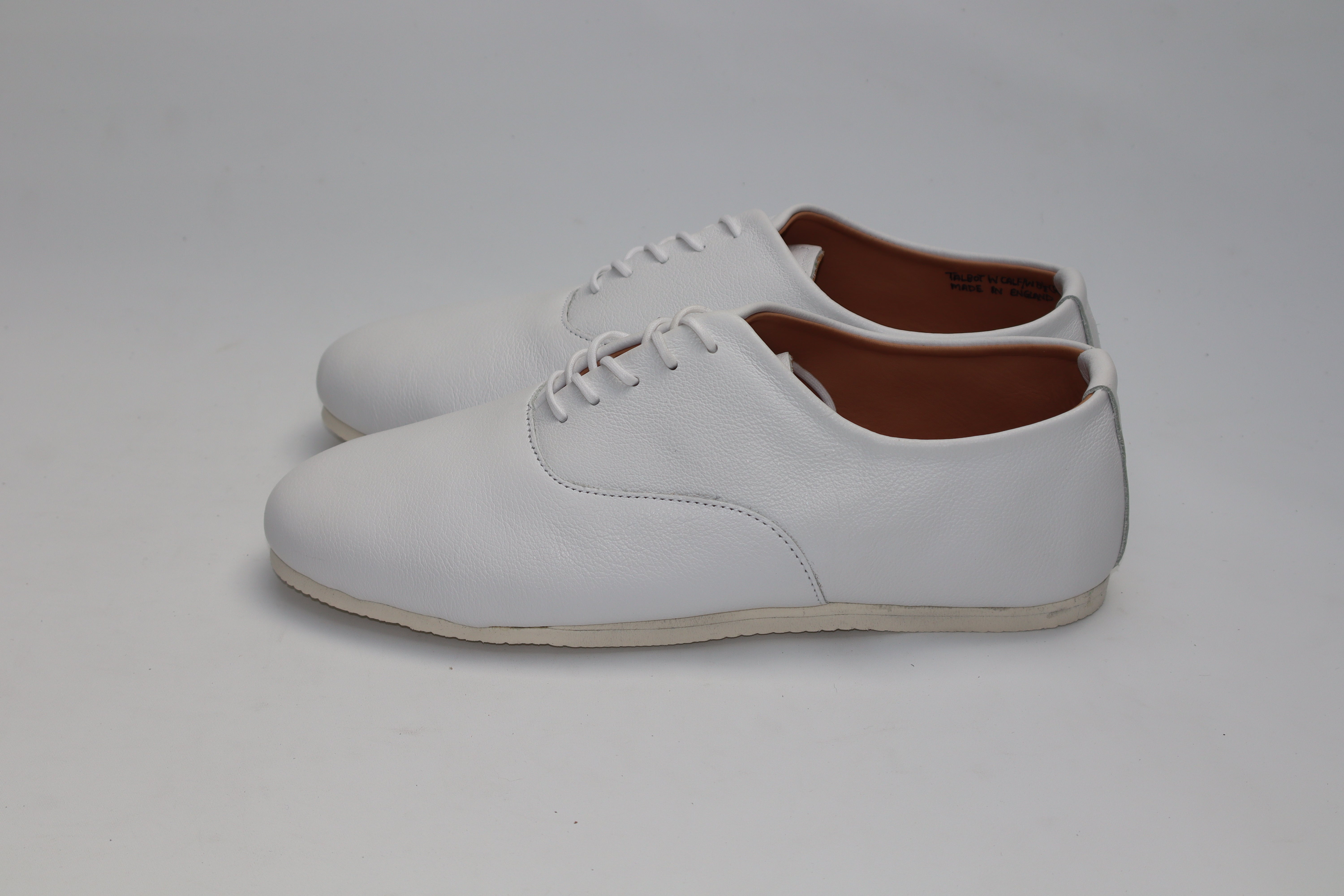 Talbot Oxford Shoe - White Calf - SRE4 22