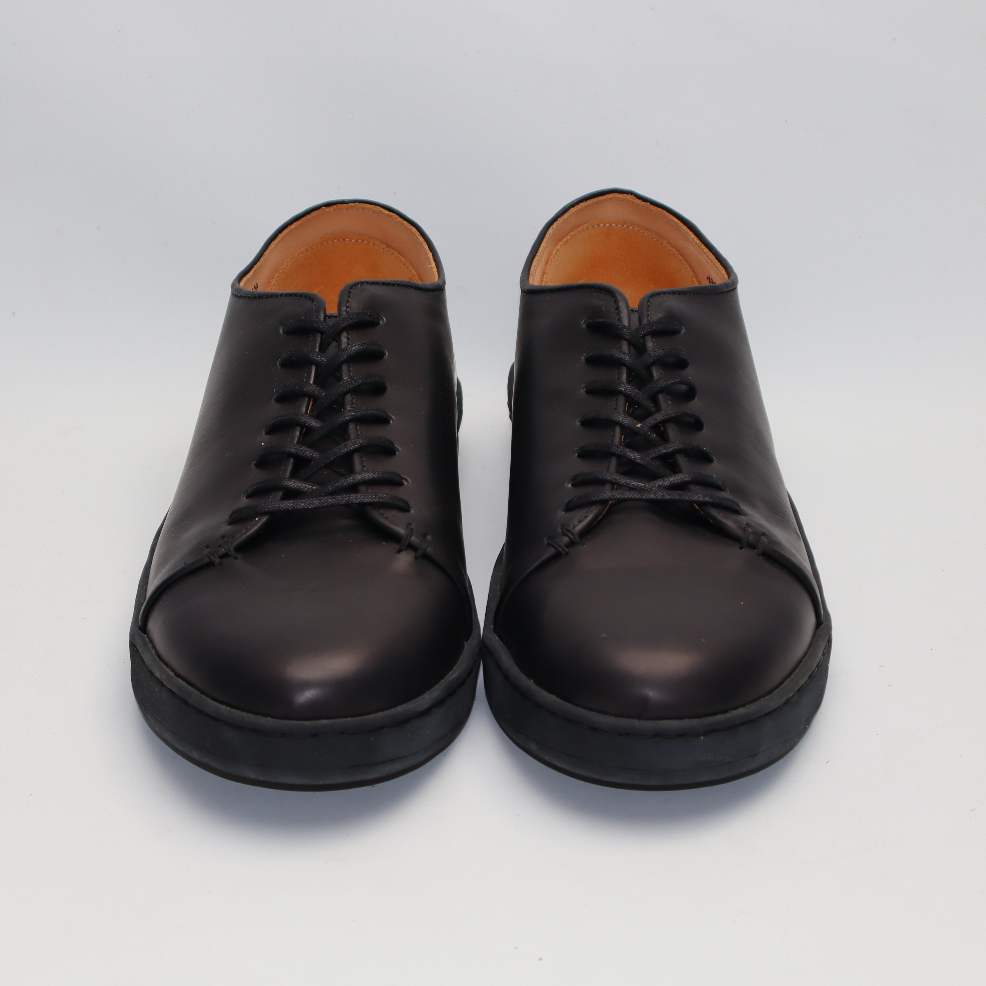 Harlestone Derby - Black Veg Tan Calf - SRE4 21