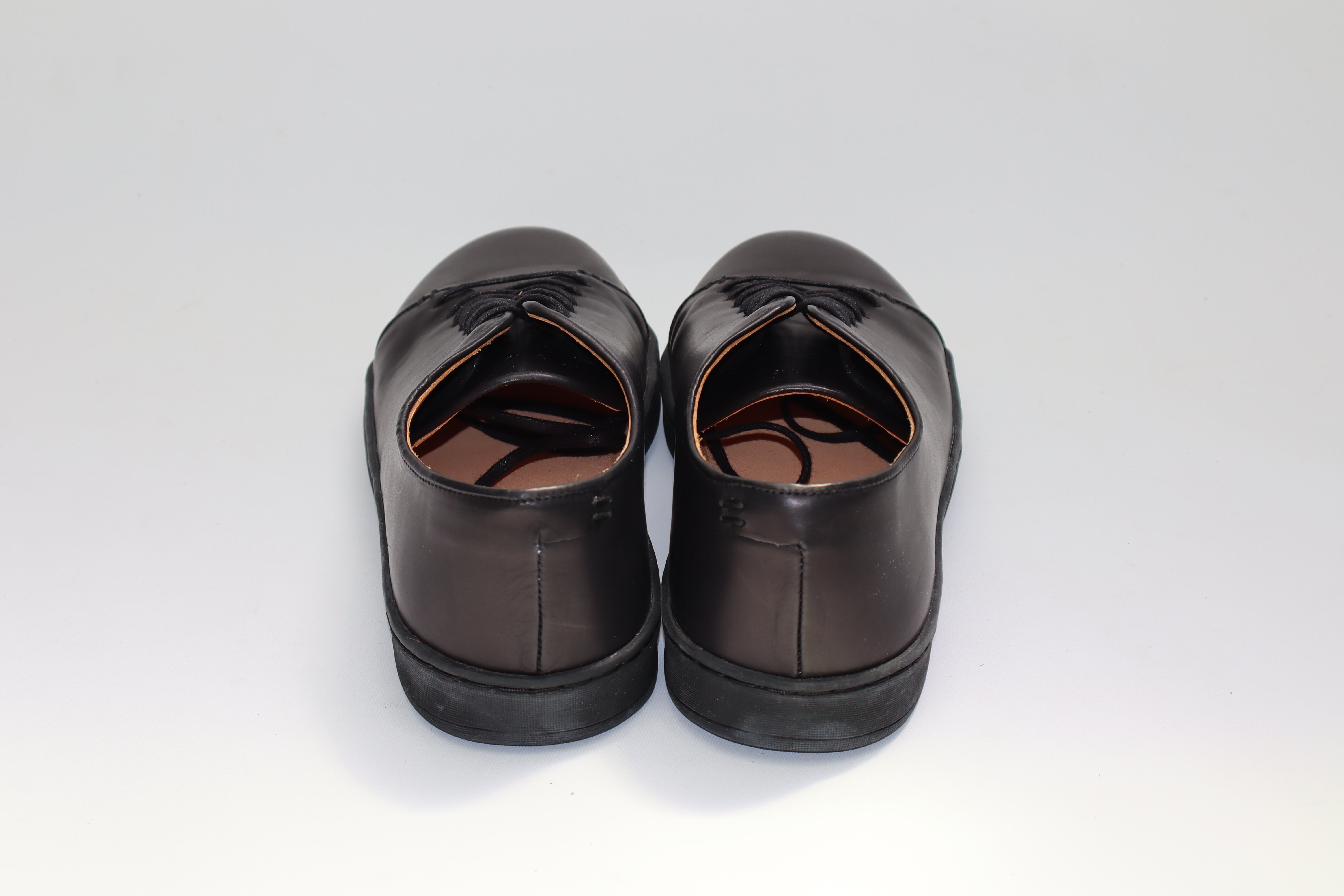 Harlestone Derby - Black Veg Tan Calf - SRE4 21