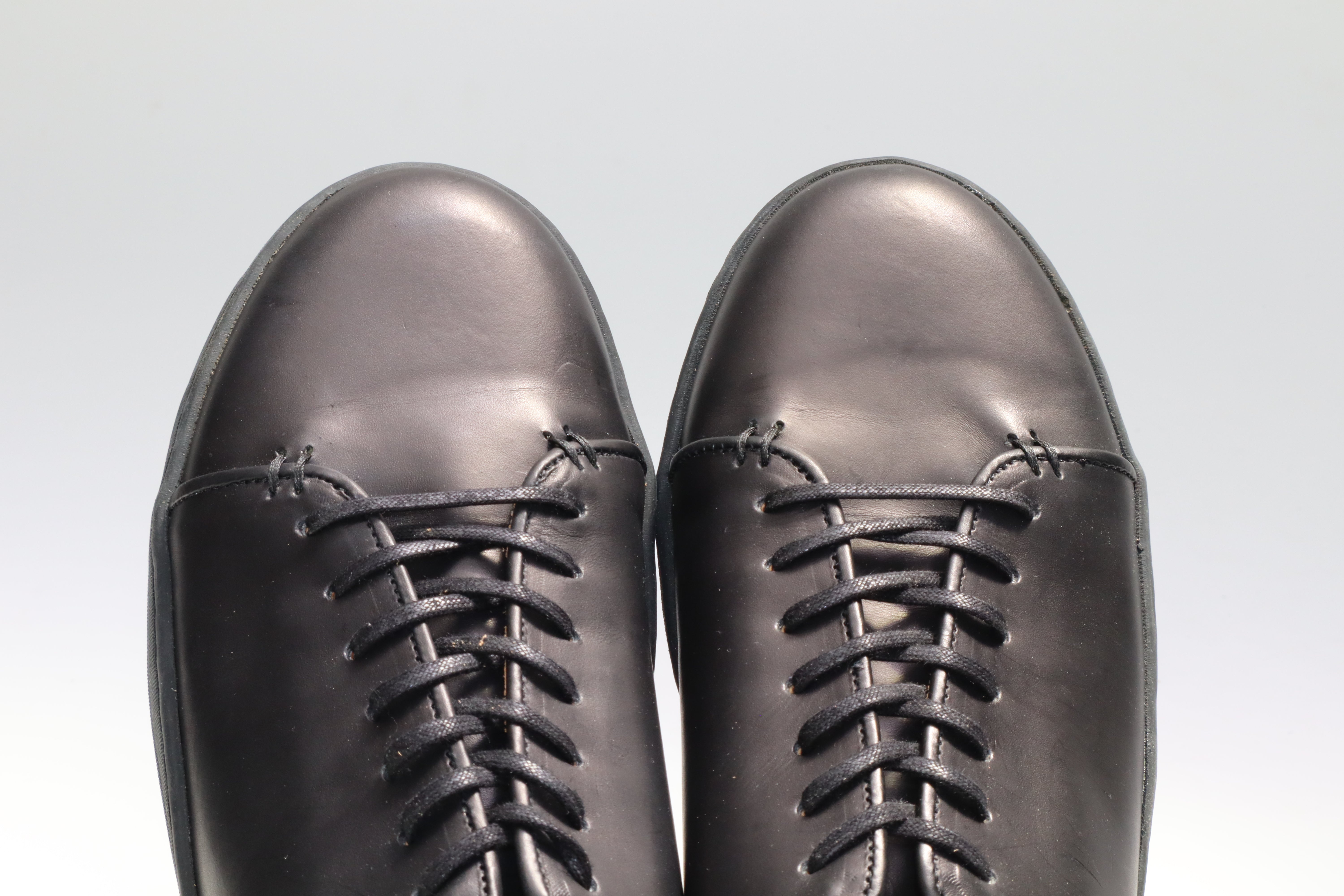 Harlestone Derby - Black Veg Tan Calf - SRE4 21