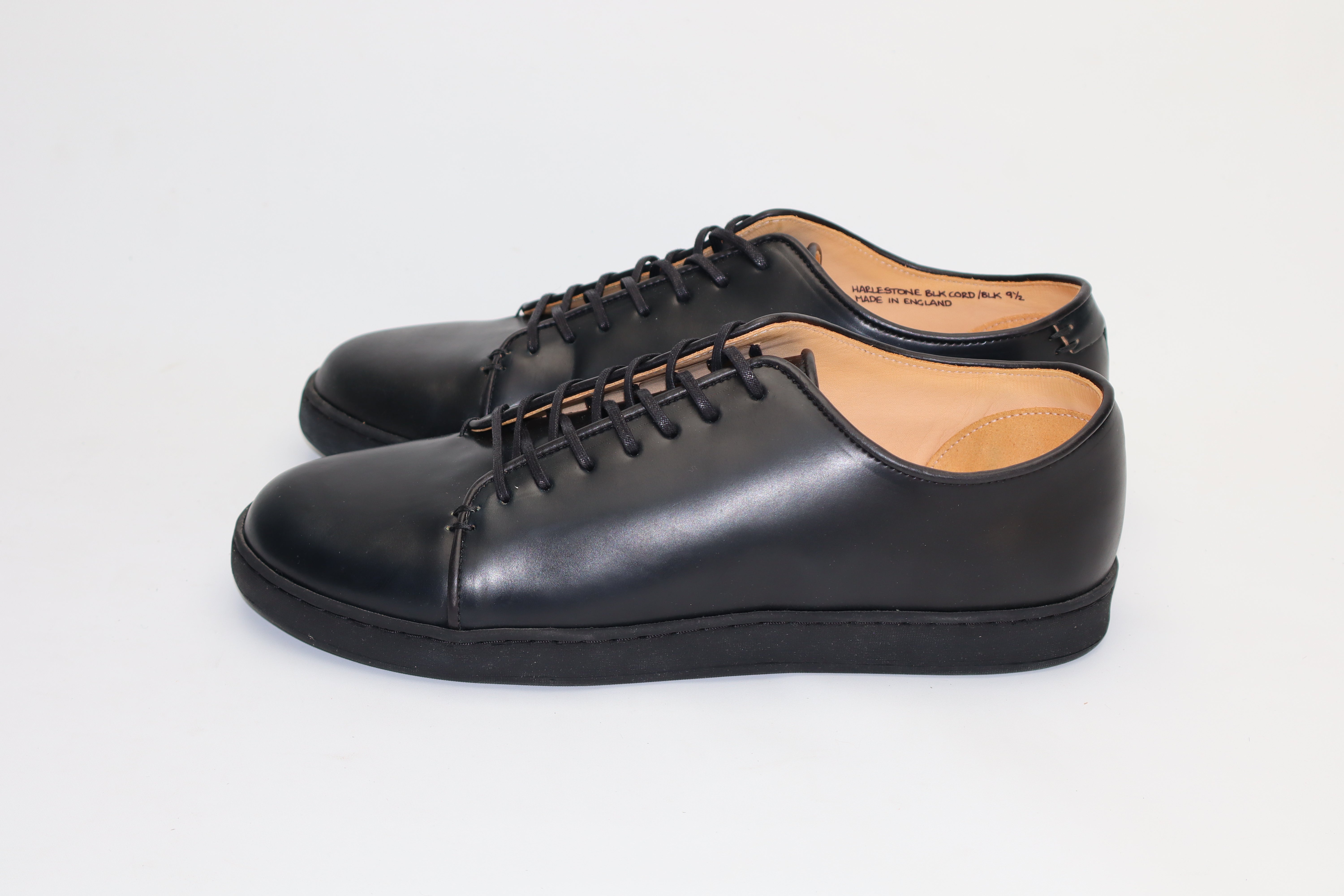 Harlestone Derby - Horween Black Shell Cordovan - SRE4 38