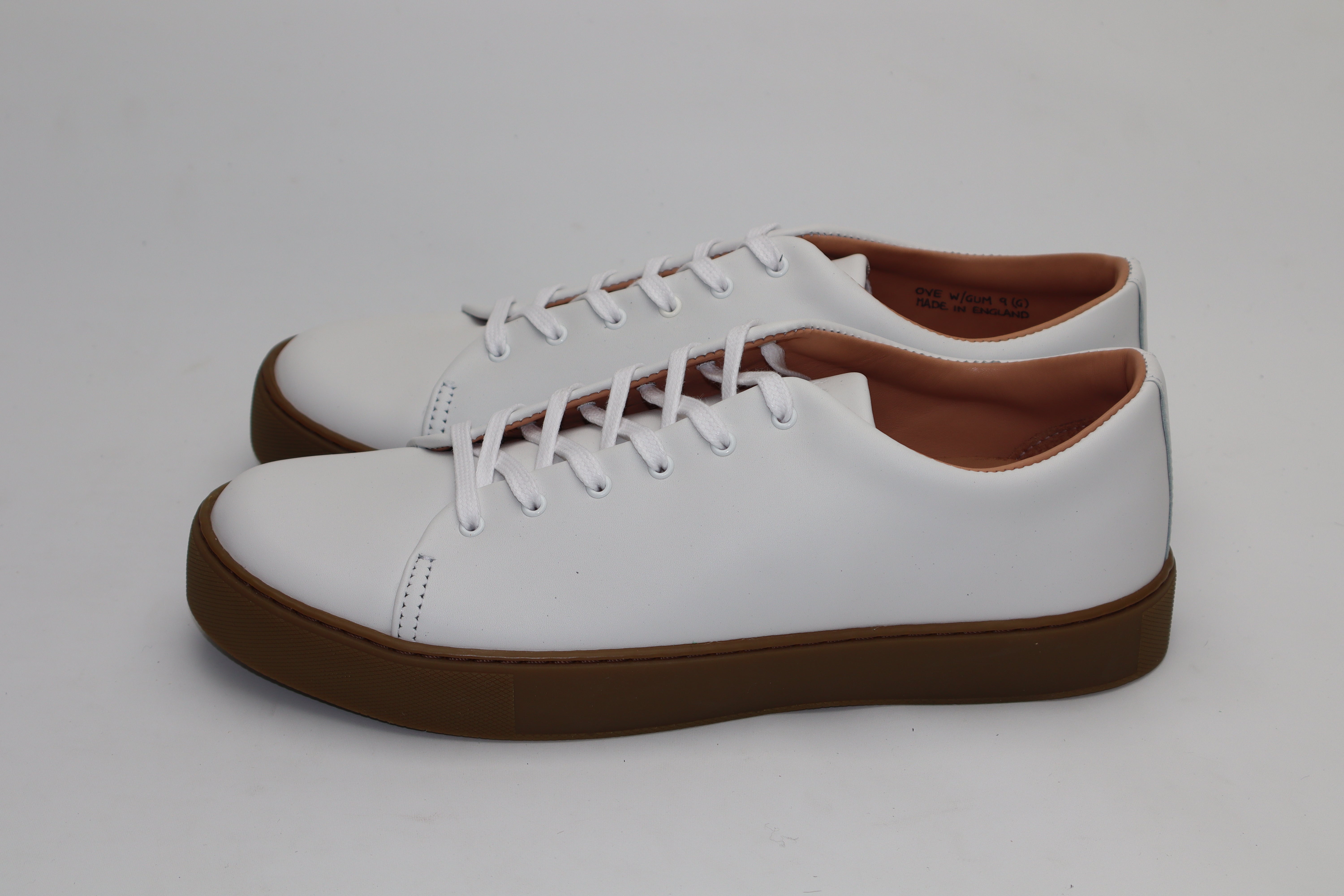 Overstone Derby - All White Calf - SRE4 31