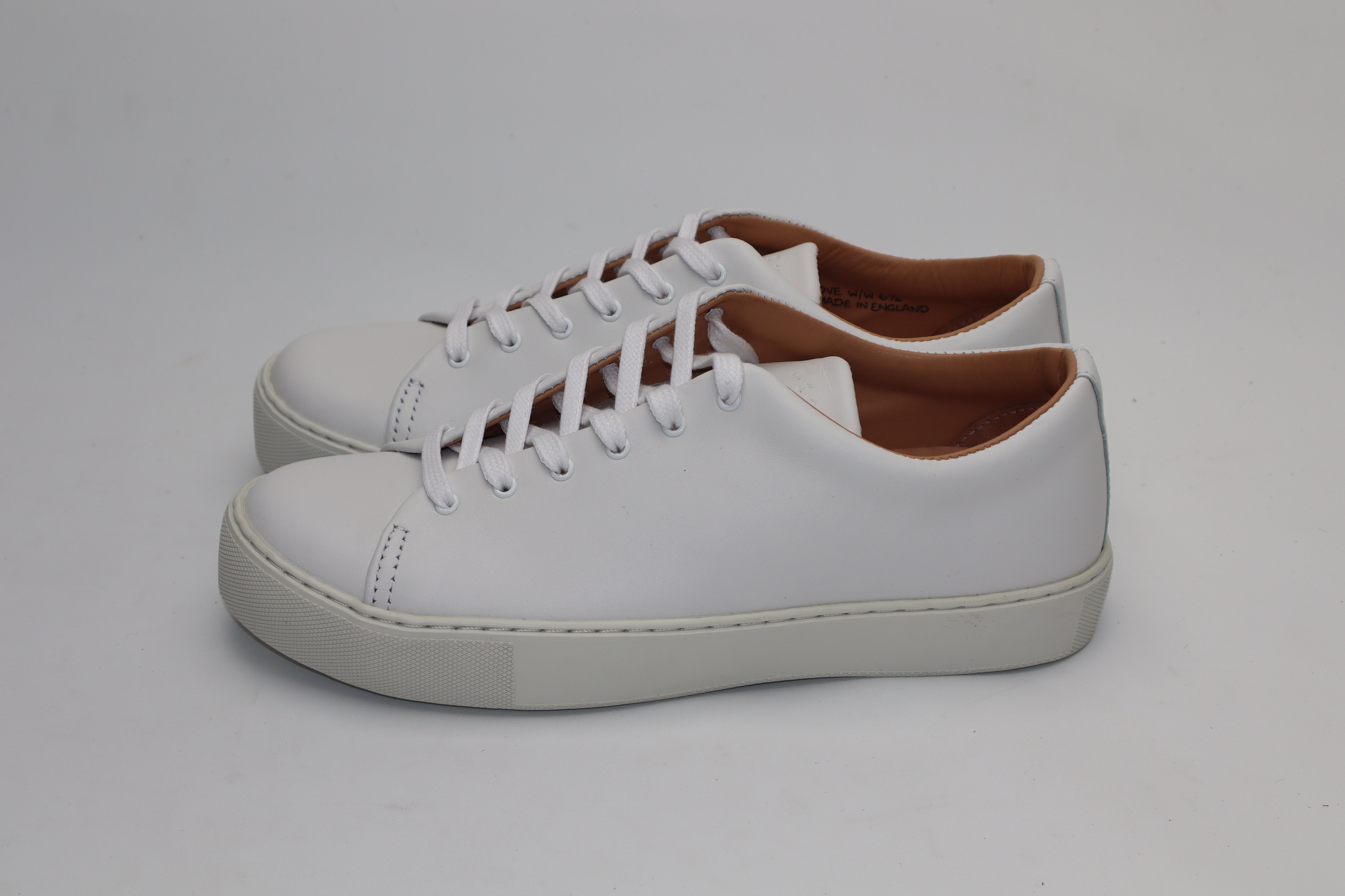 Overstone Derby - All White Calf - SRE4 50