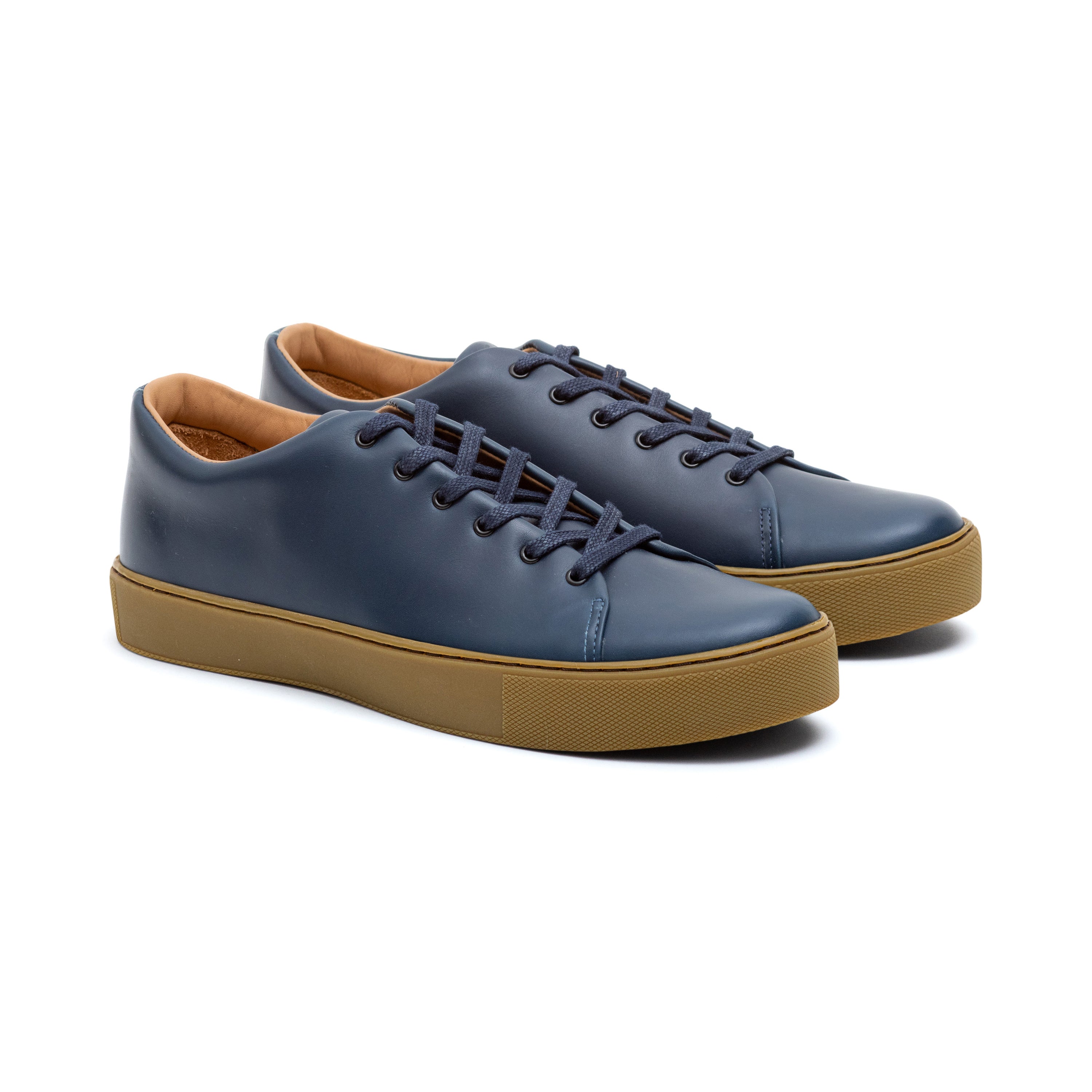 Overstone Derby - Navy Calf