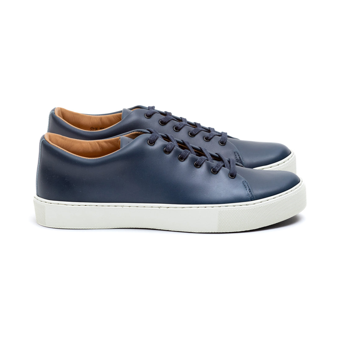 Crown Northampton Overstone Derby - Navy Calf Leather Sneakers