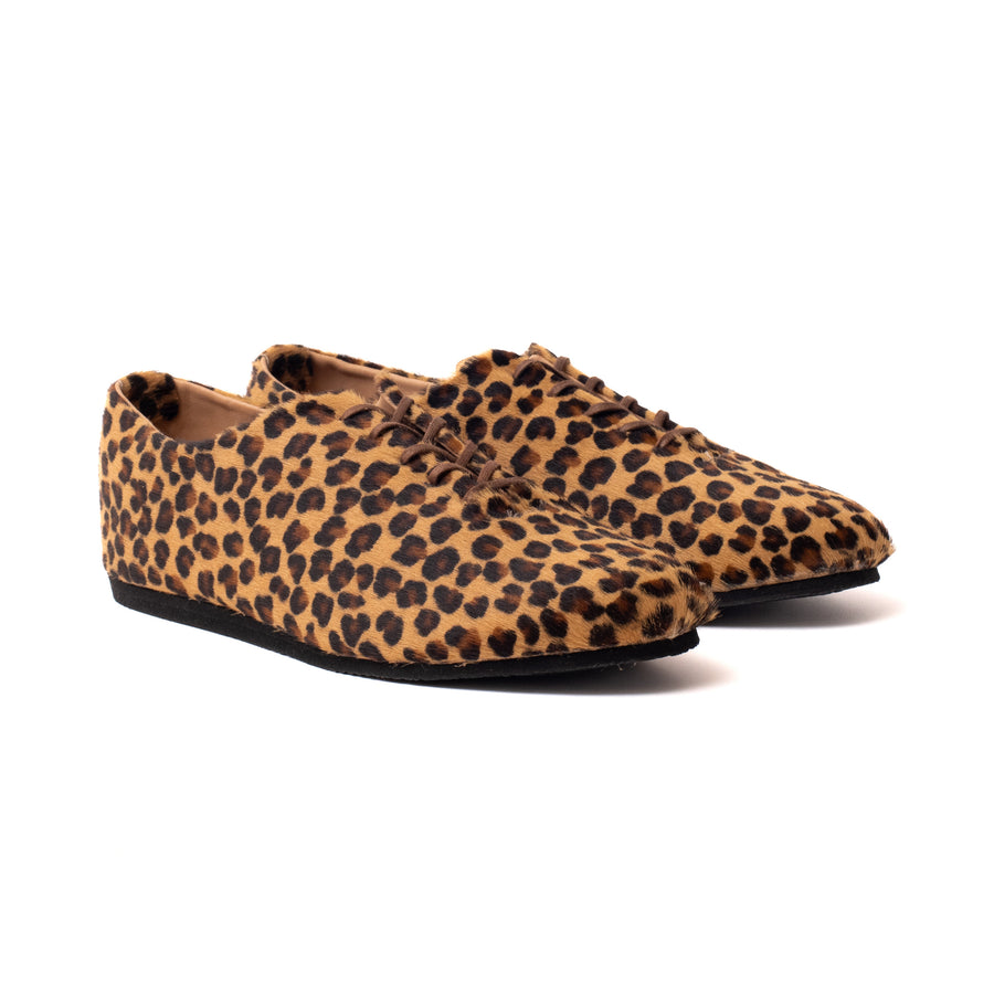 Regent Wholecut Shoe - Leopard Hair On
