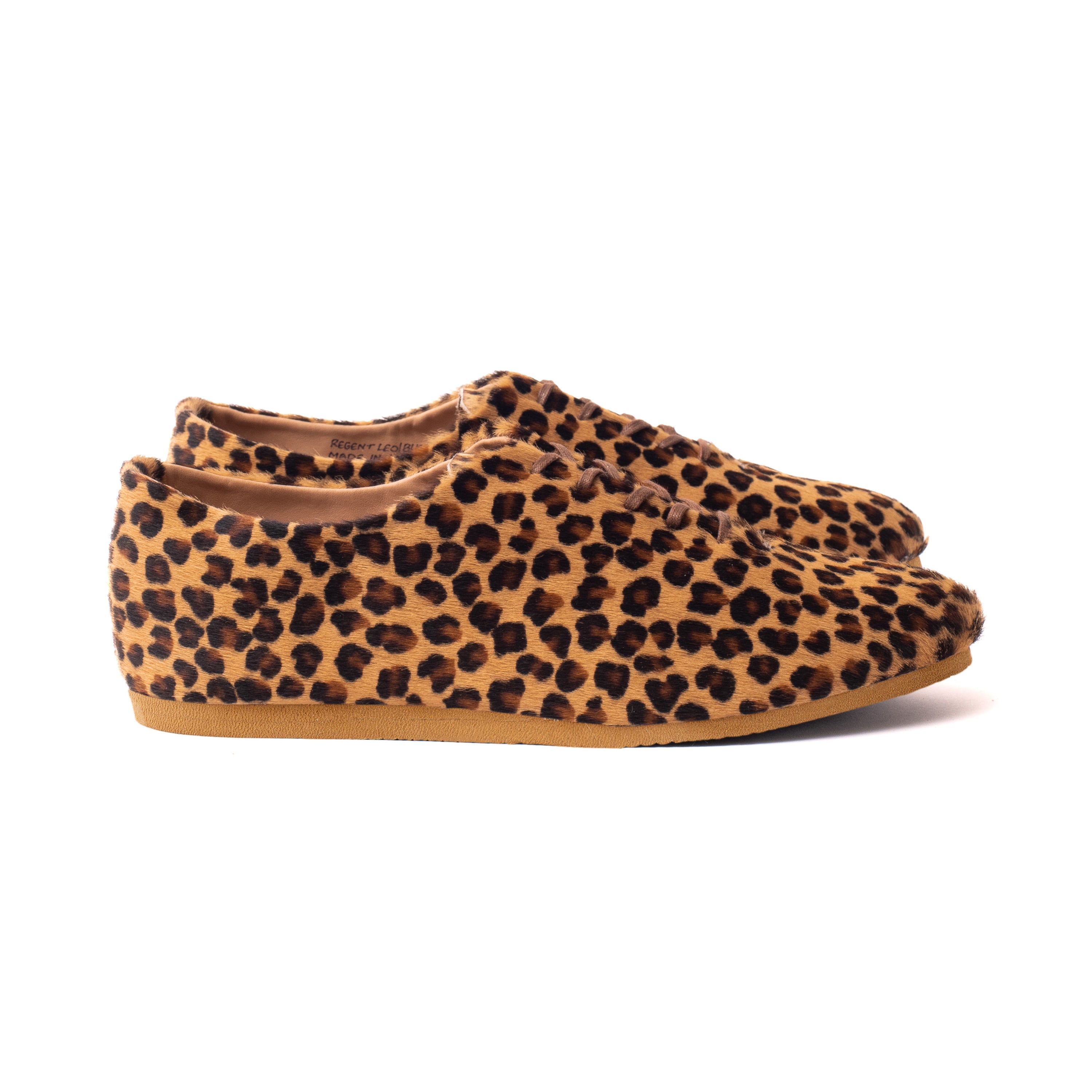 Regent Wholecut Shoe - Leopard Hair On – Crown Northampton