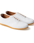 Regent Wholecut Shoe - White Calf