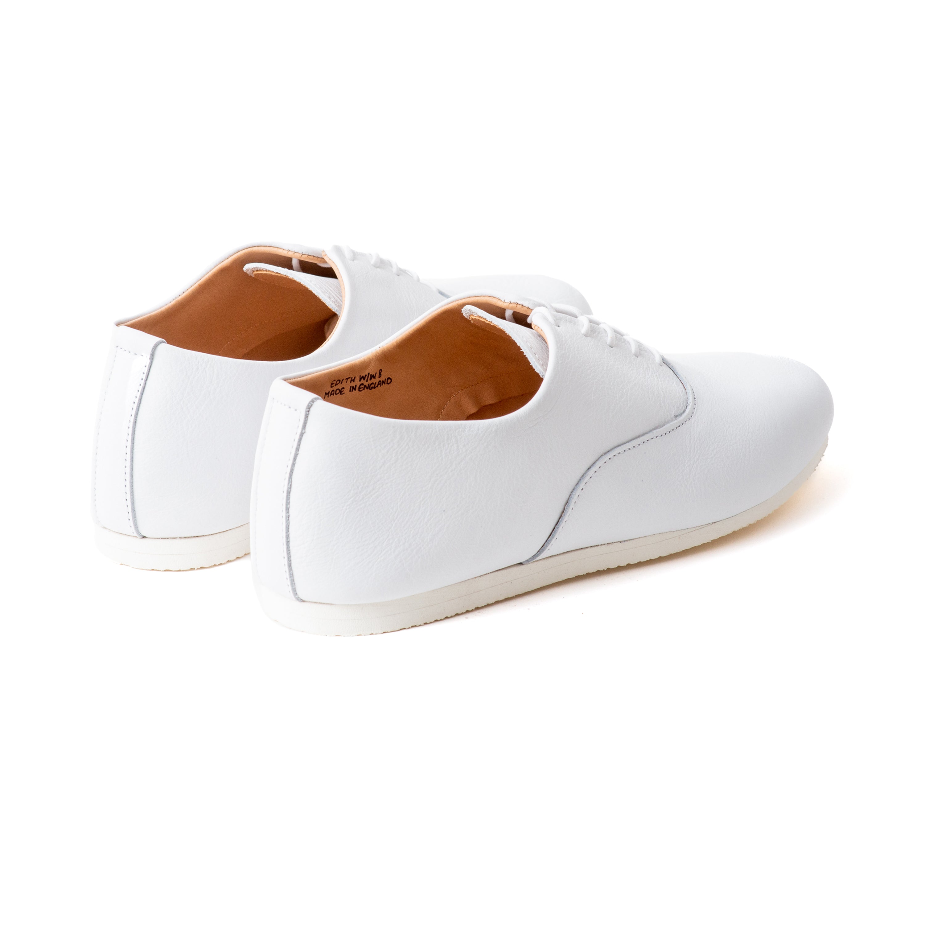 Talbot Oxford Shoe - White Calf