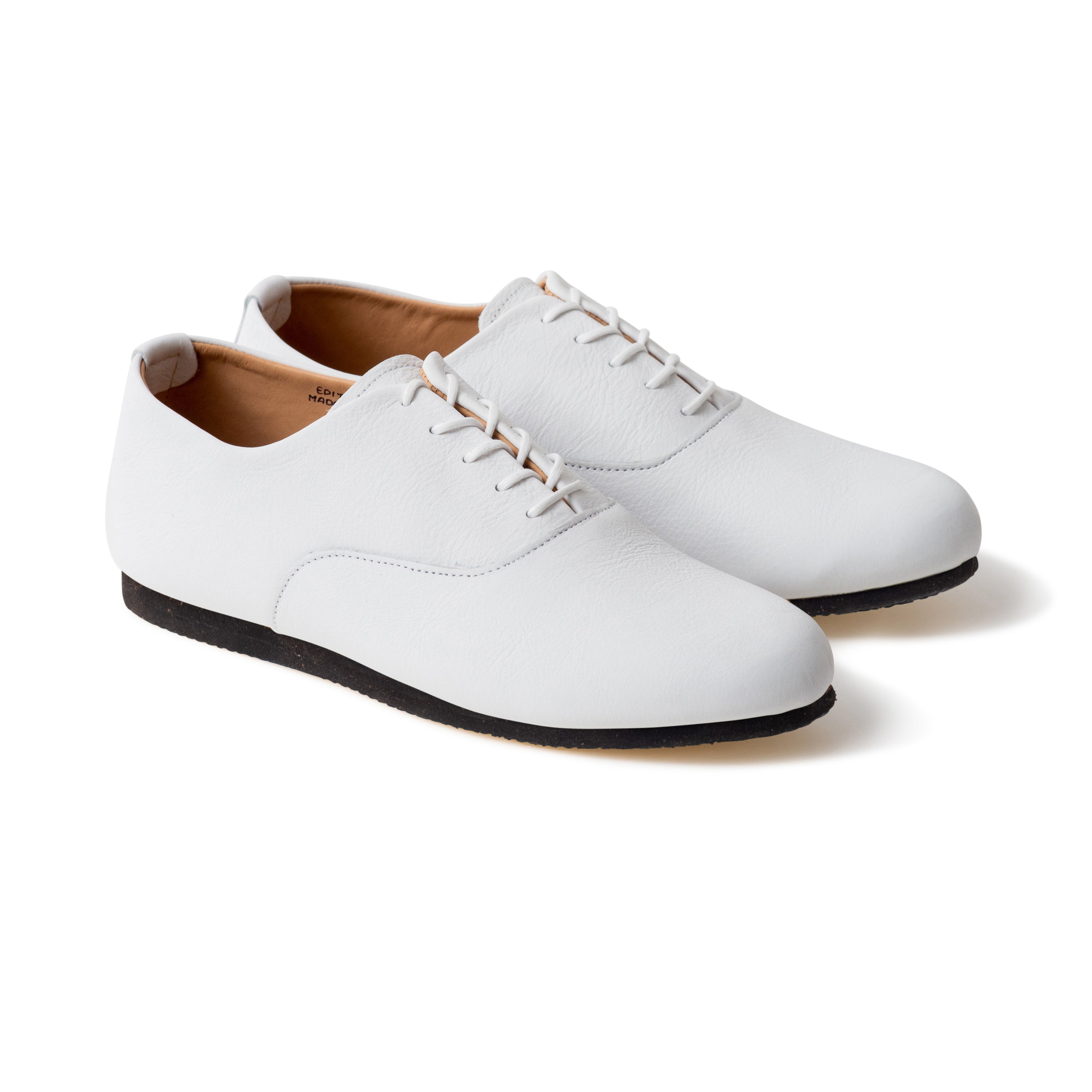 Talbot Oxford Shoe - White Calf