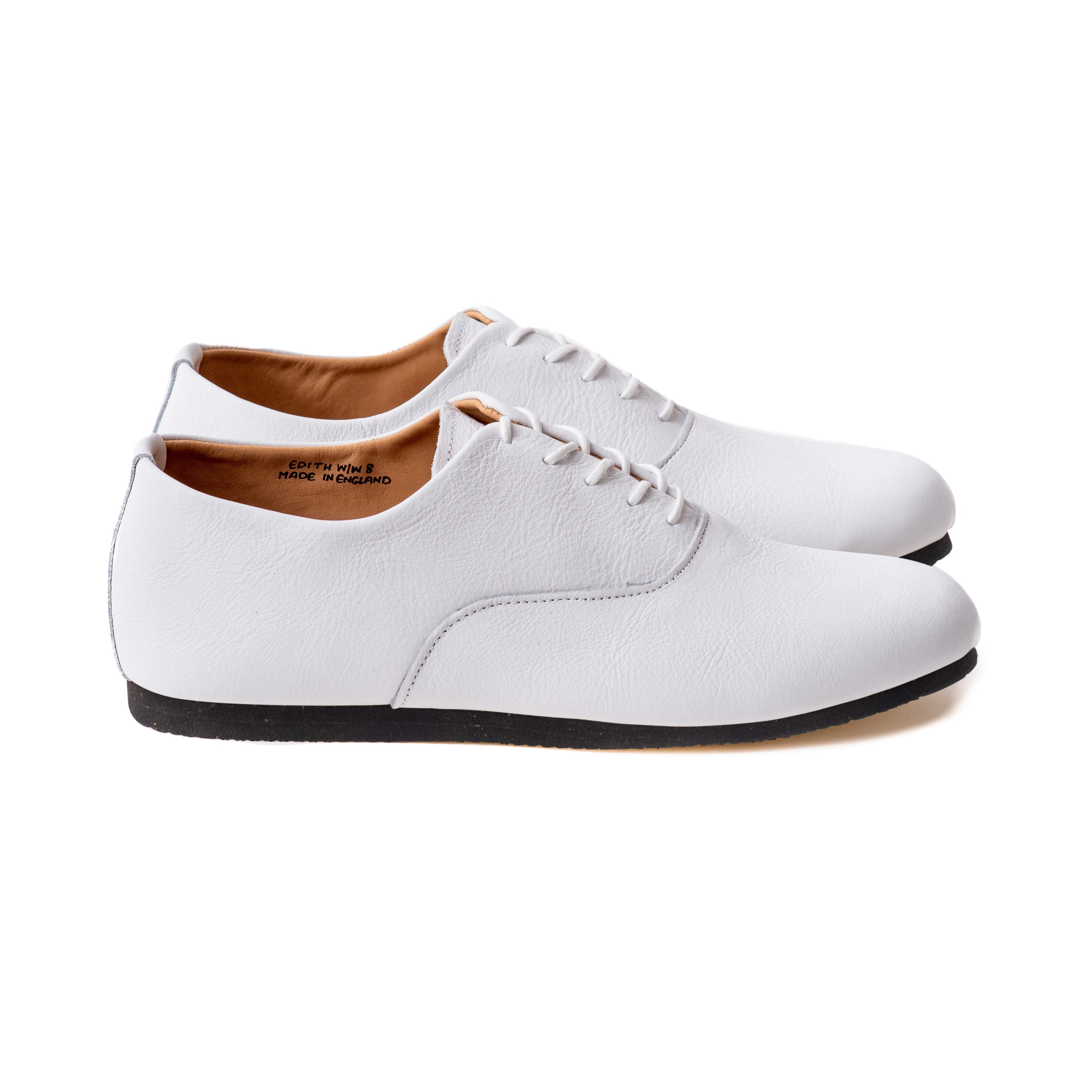 Talbot Oxford Shoe - White Calf