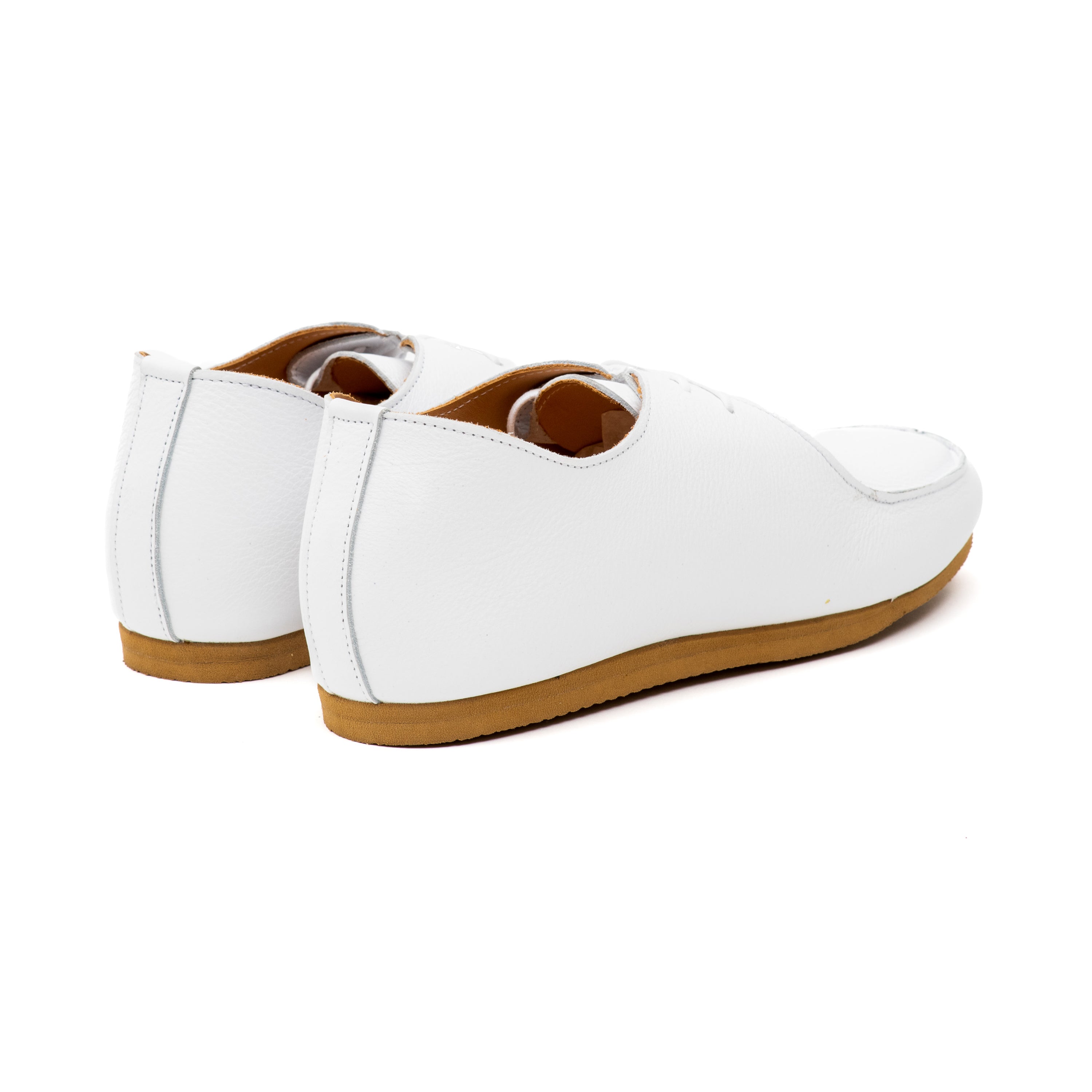 Turner Apron Shoe - White Calf
