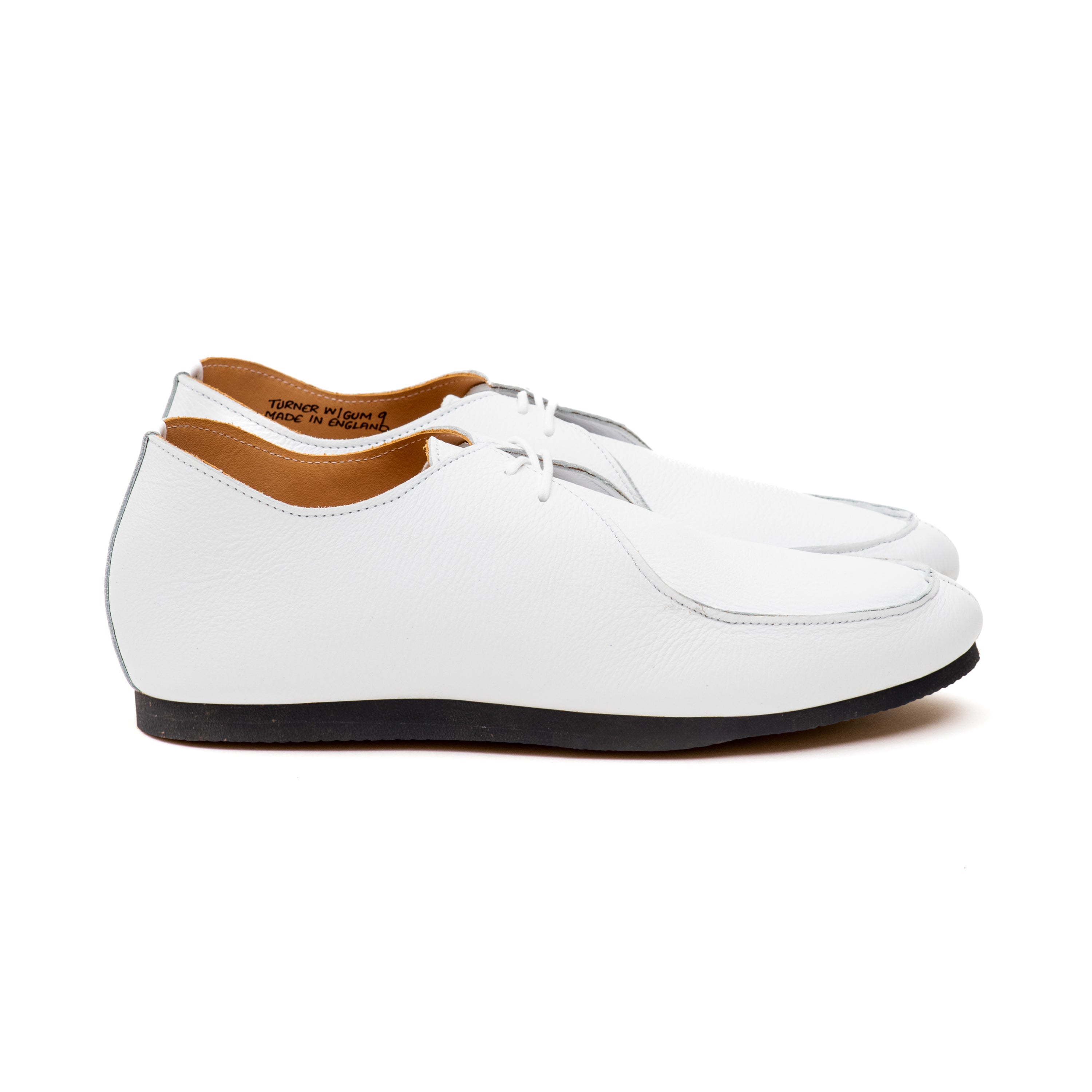 Turner Apron Shoe - White Calf