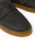Ashby Unlined Loafer - Black Horween Dearborn