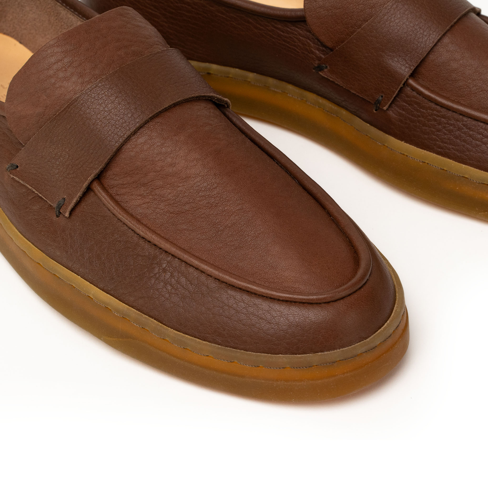 Ashby Unlined Loafer - Bracken Horween Dearborn