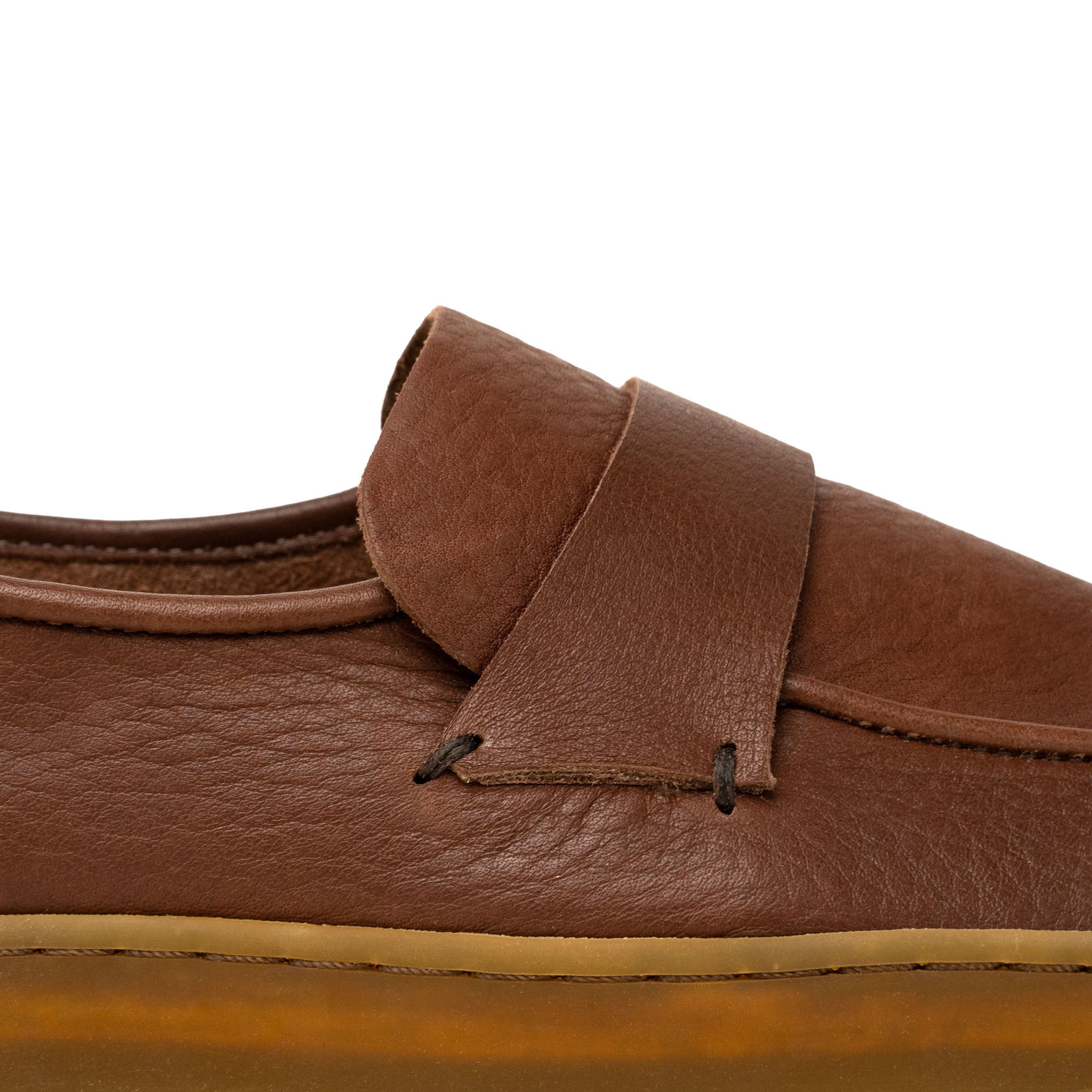 Ashby Unlined Loafer - Bracken Horween Dearborn