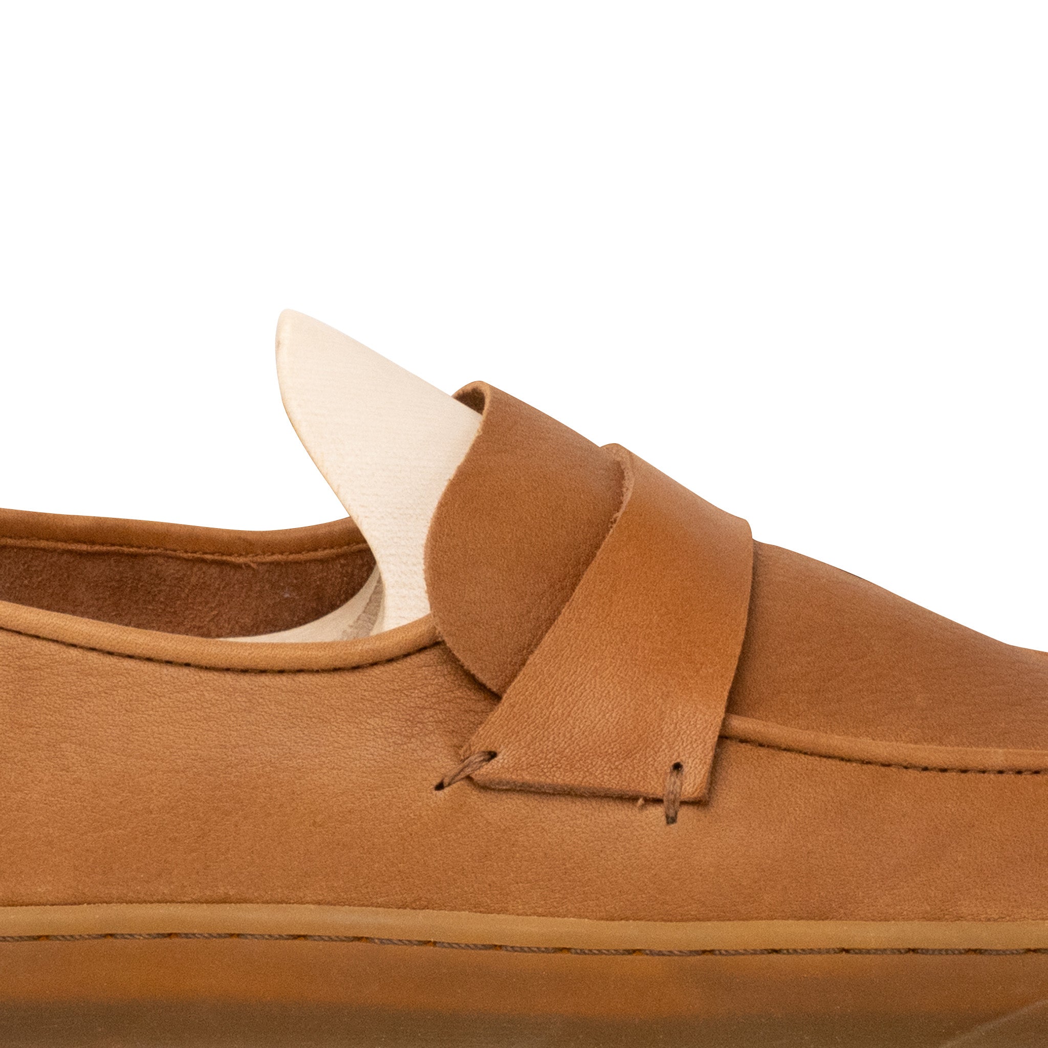 Ashby Unlined Loafer - Caramel Horween Dearborn