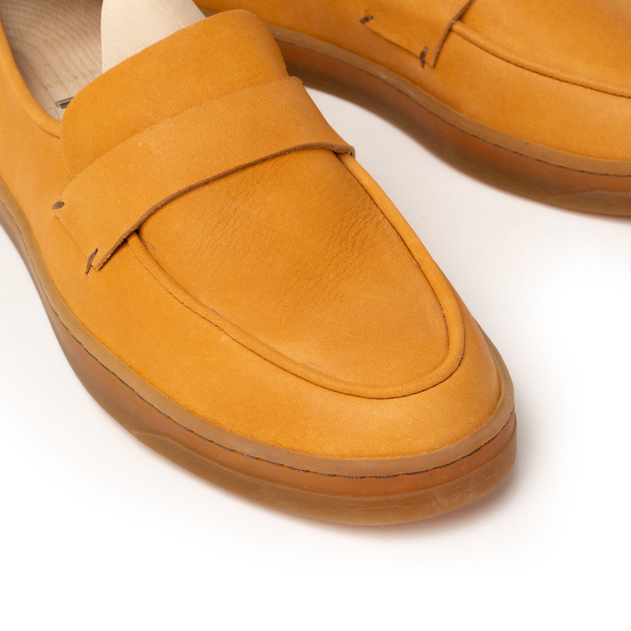 Ashby Unlined Loafer - Tan Horween Dearborn