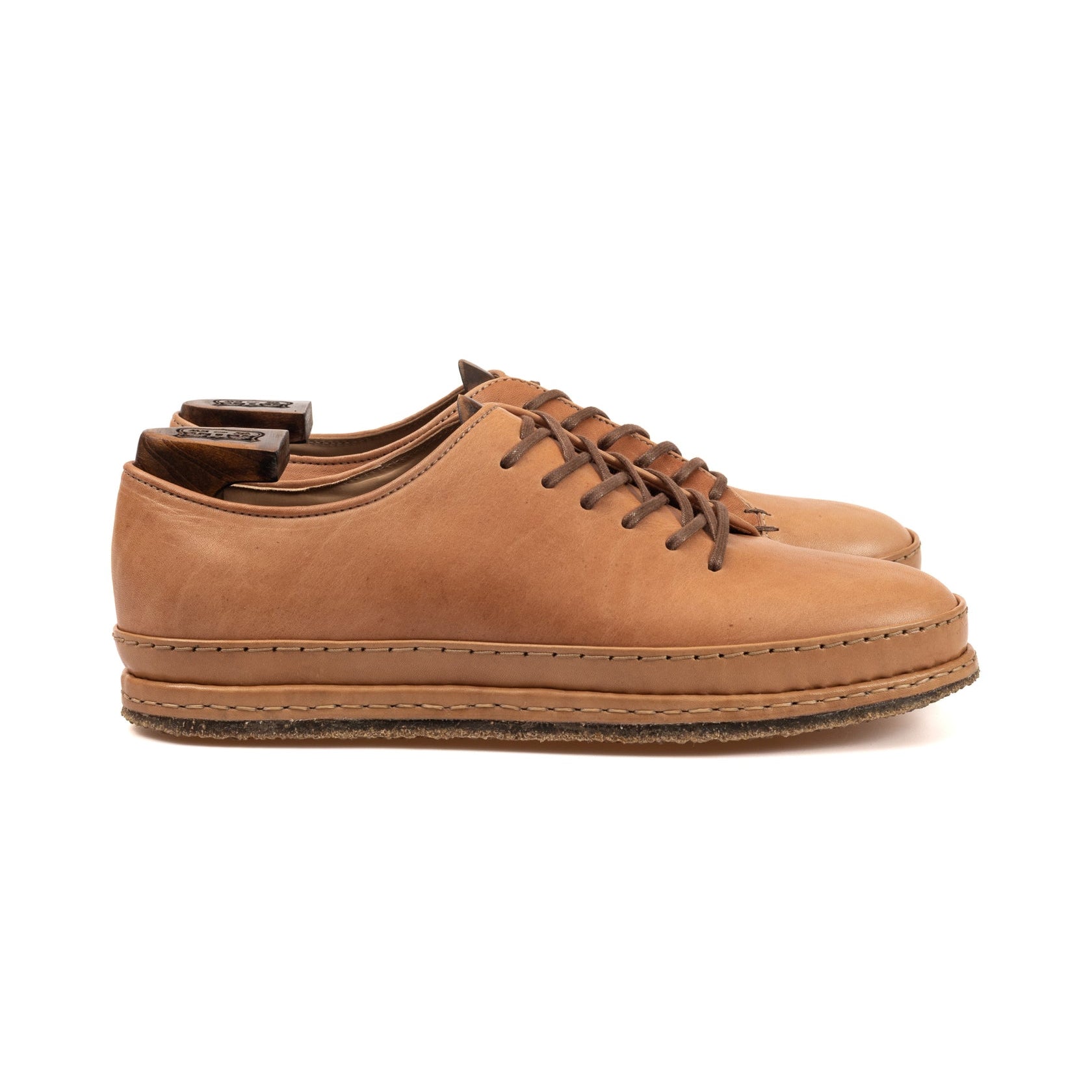 Ernest Wholecut - Natural Oak Bark Tanned Calf