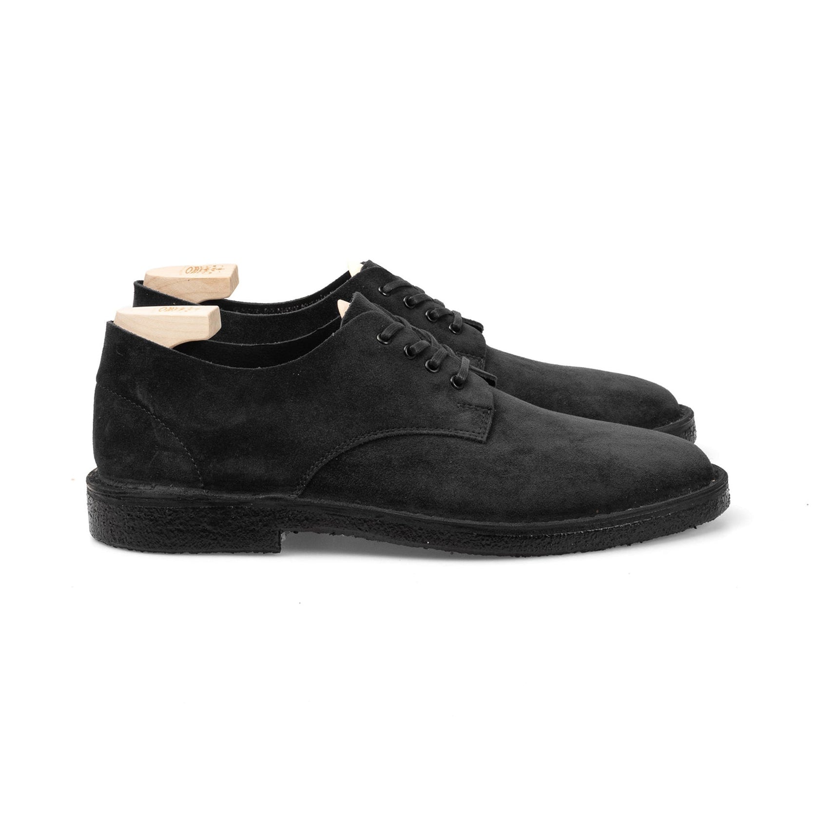 Grove Desert Shoe - Black Kudu Suede