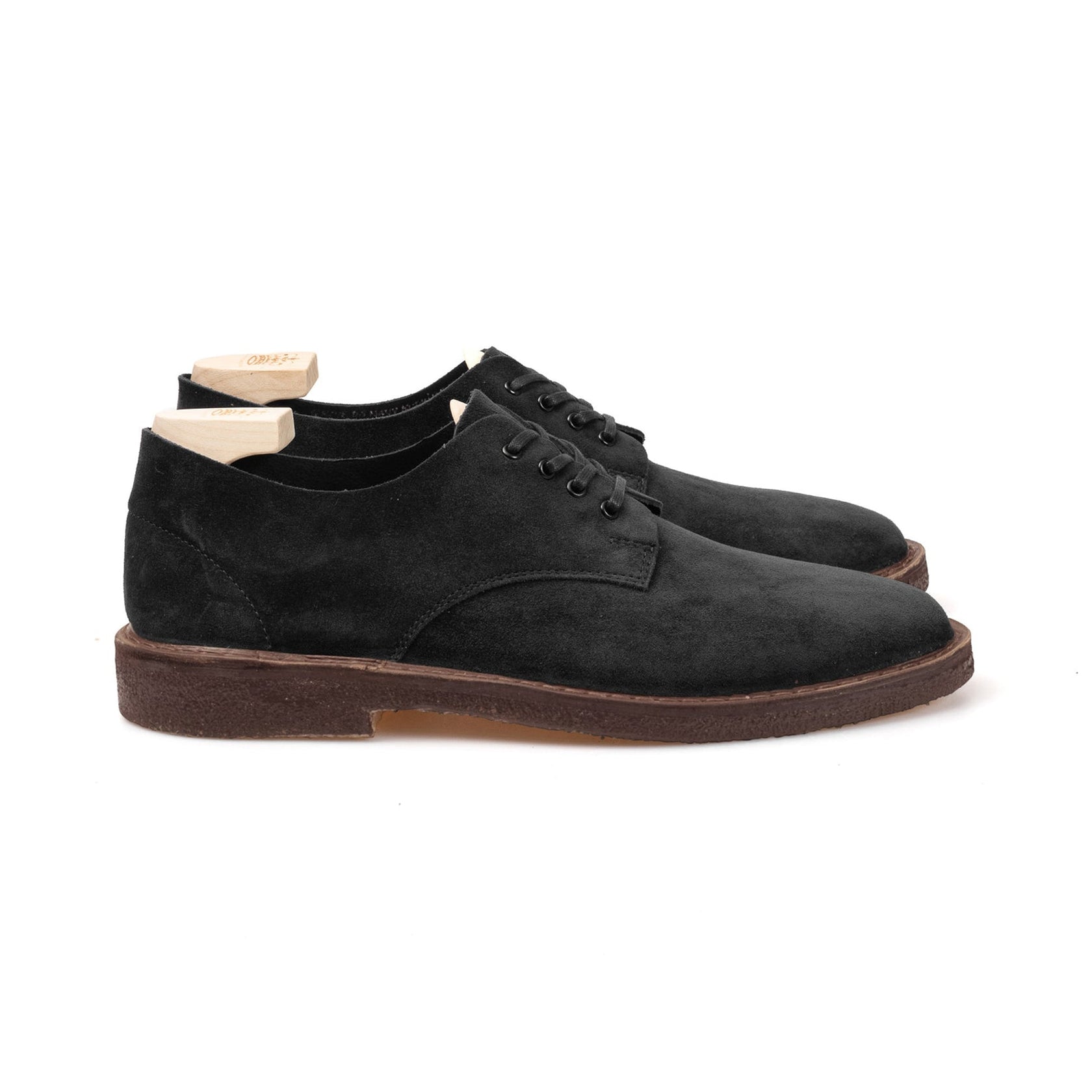 Grove Desert Shoe - Black Kudu Suede