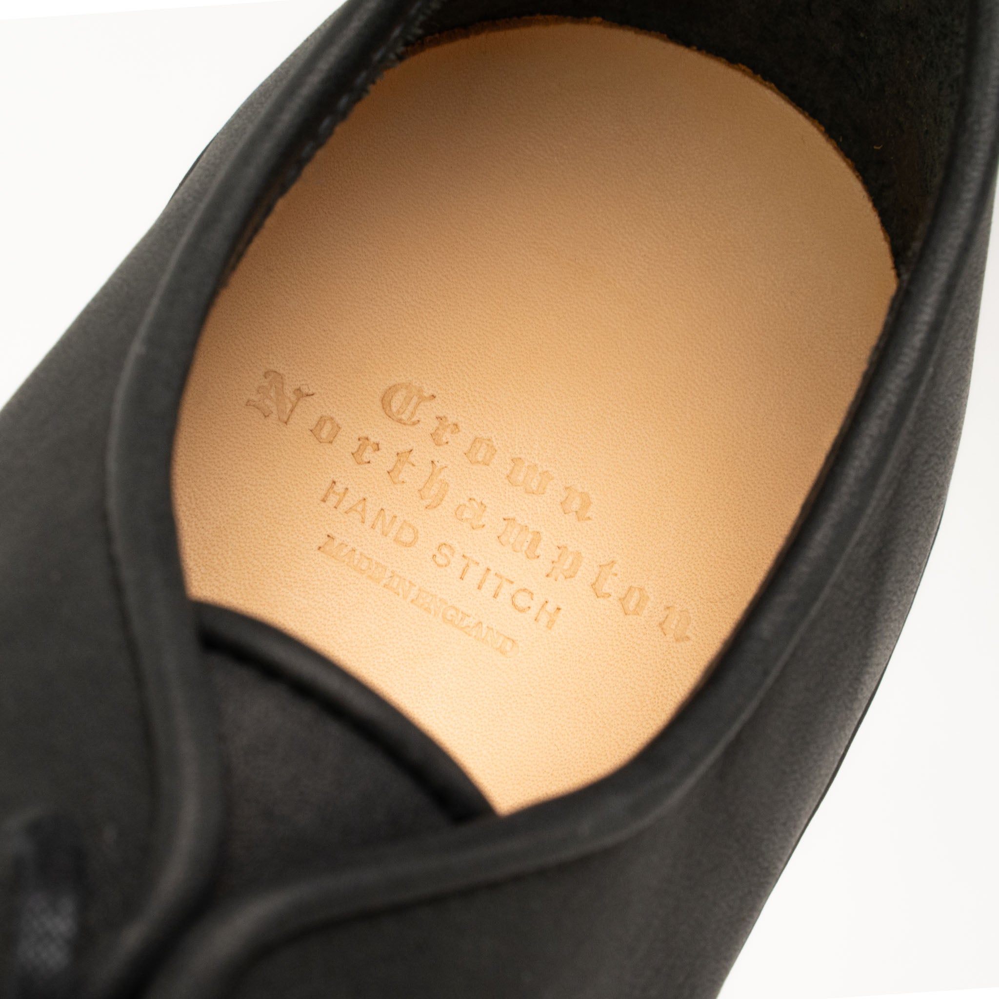 Harlestone Unlined Derby - Black Horween Dearborn