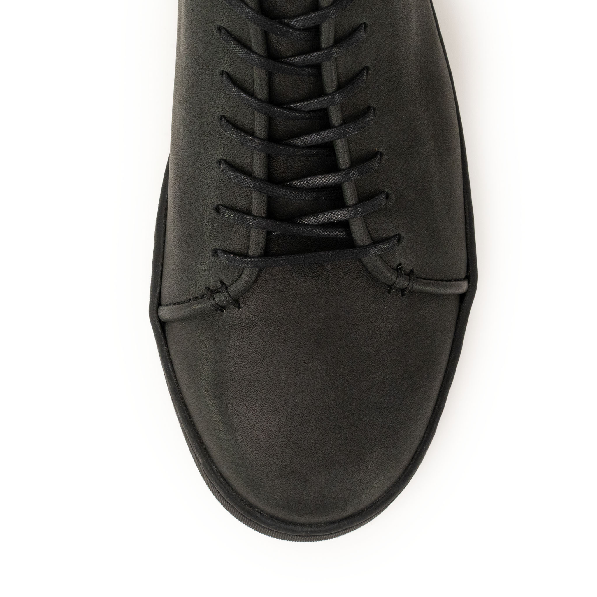 Harlestone Unlined Derby - Black Horween Dearborn