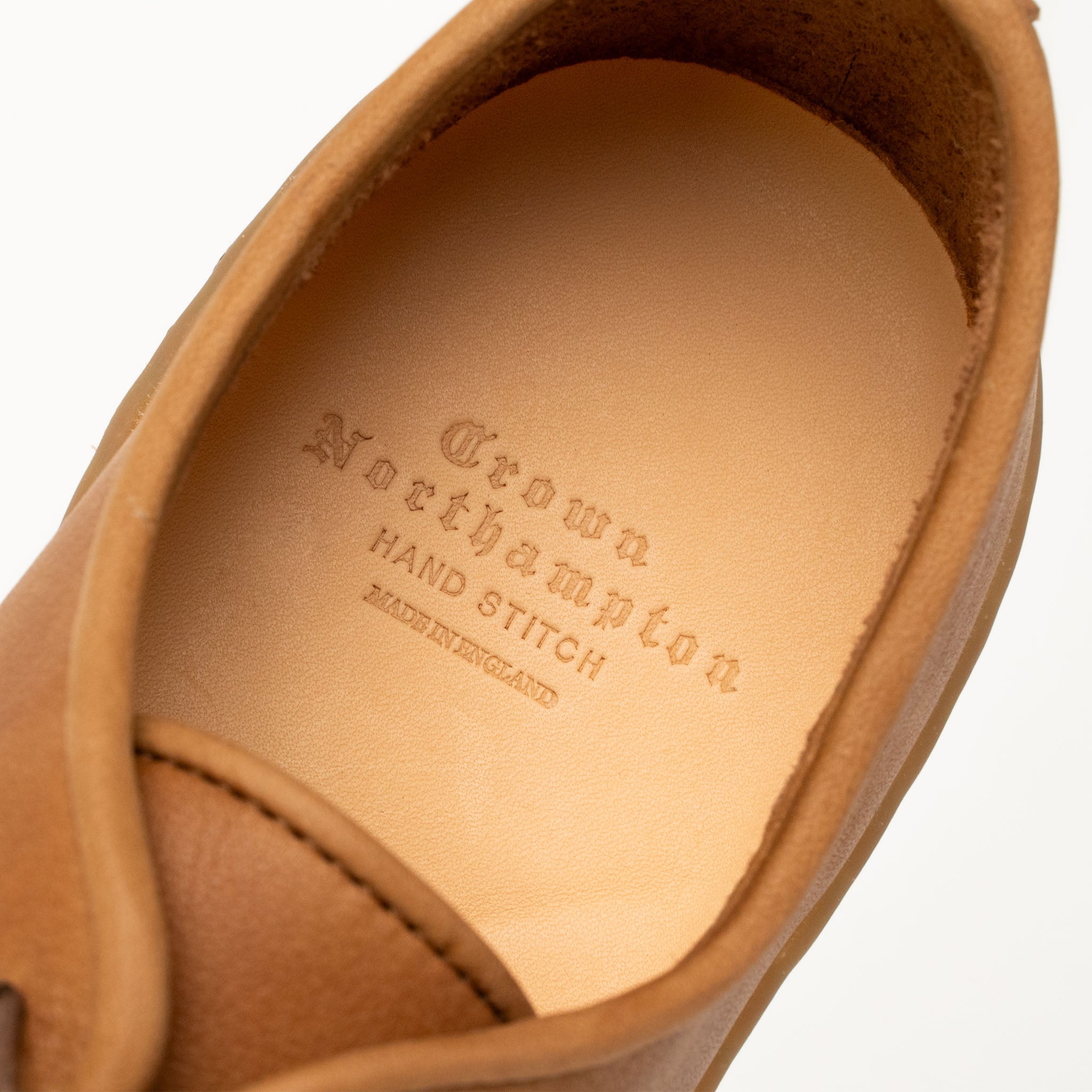 Harlestone Unlined Derby - Caramel Horween Dearborn