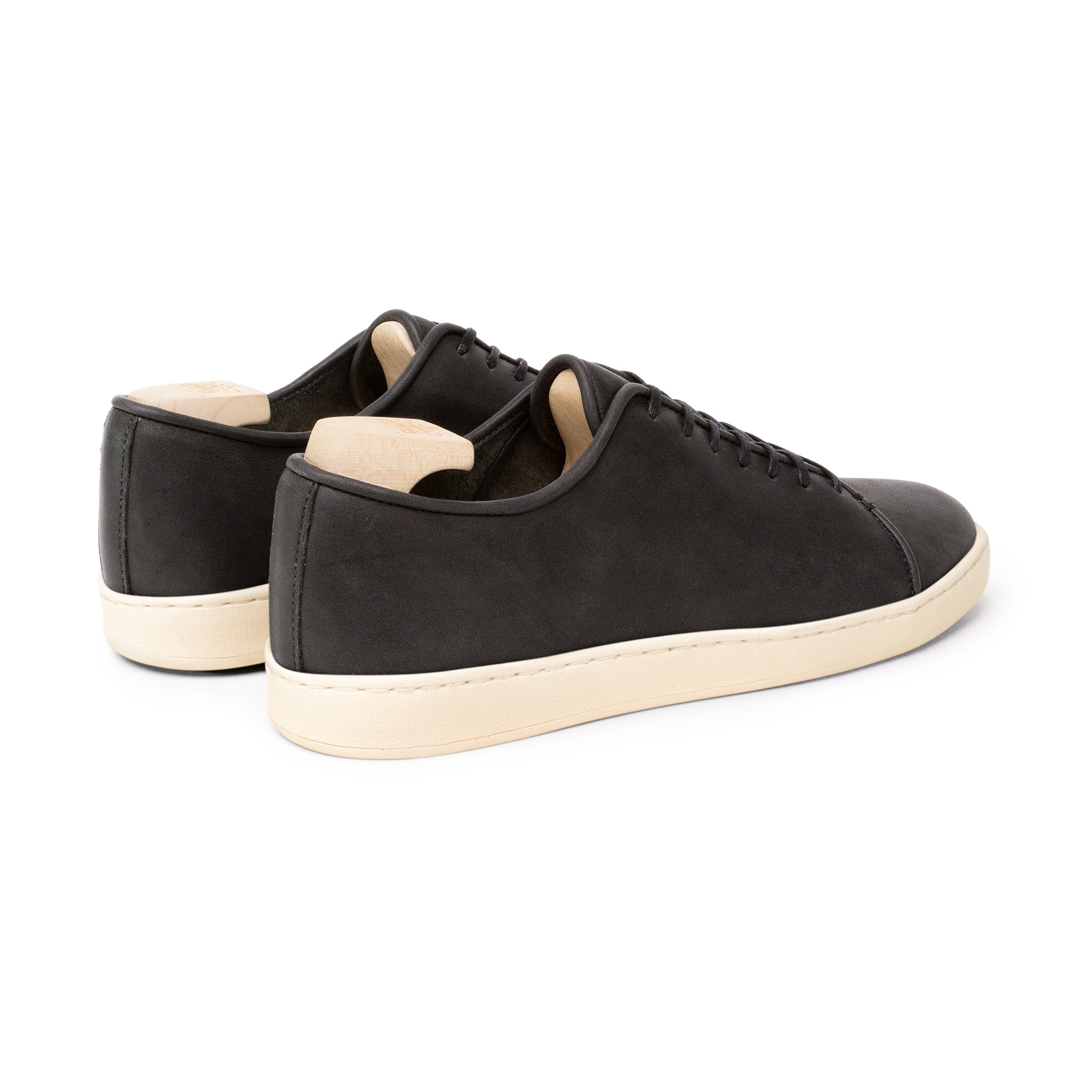 Harlestone Unlined Derby - Black Horween Dearborn