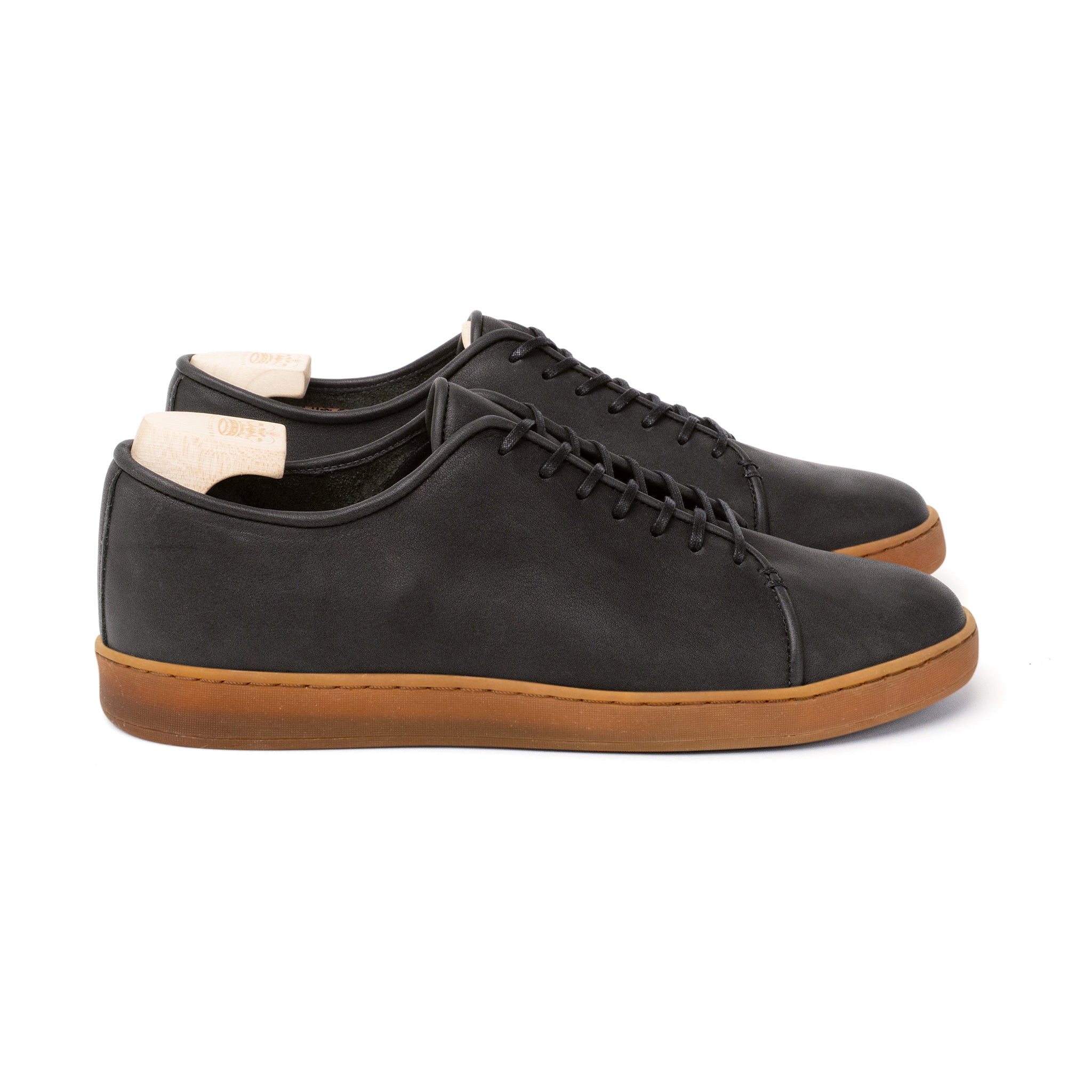 Harlestone Unlined Derby - Black Horween Dearborn