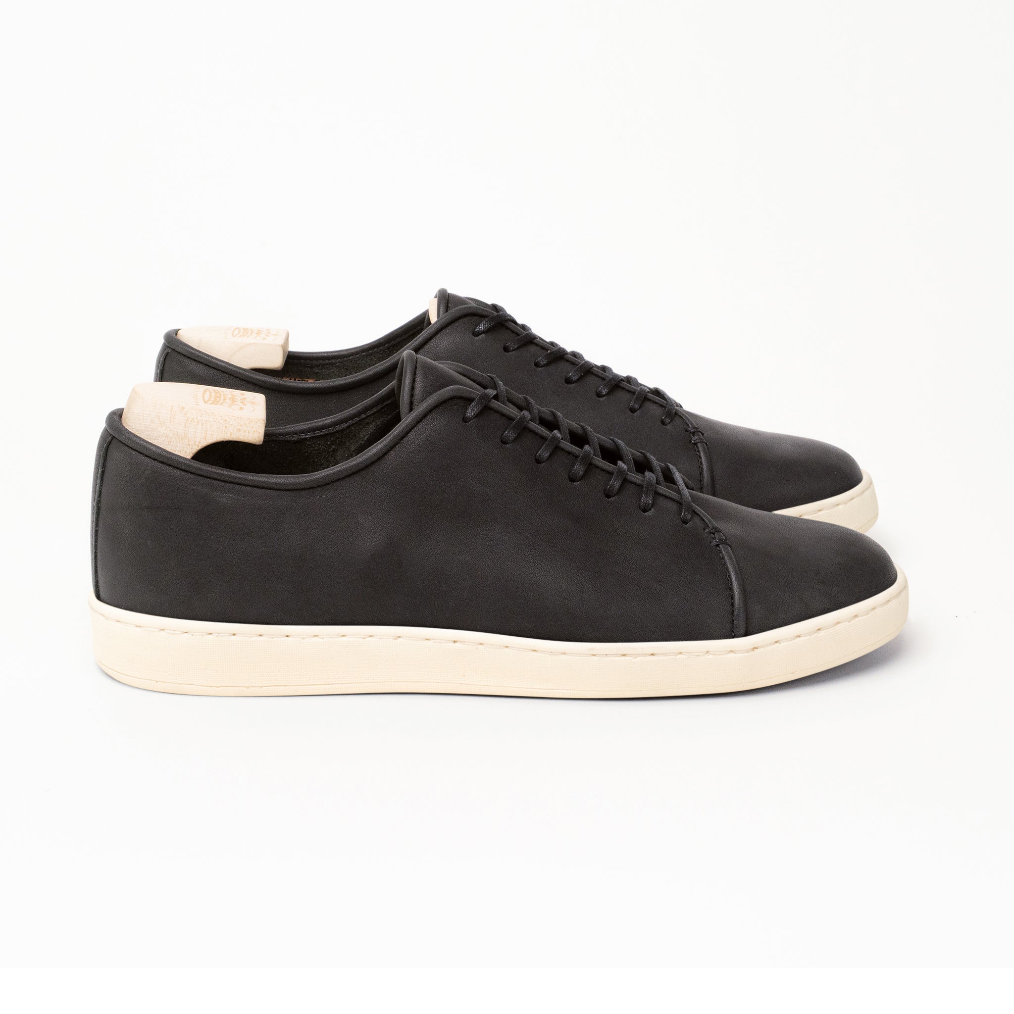 Harlestone Unlined Derby - Black Horween Dearborn
