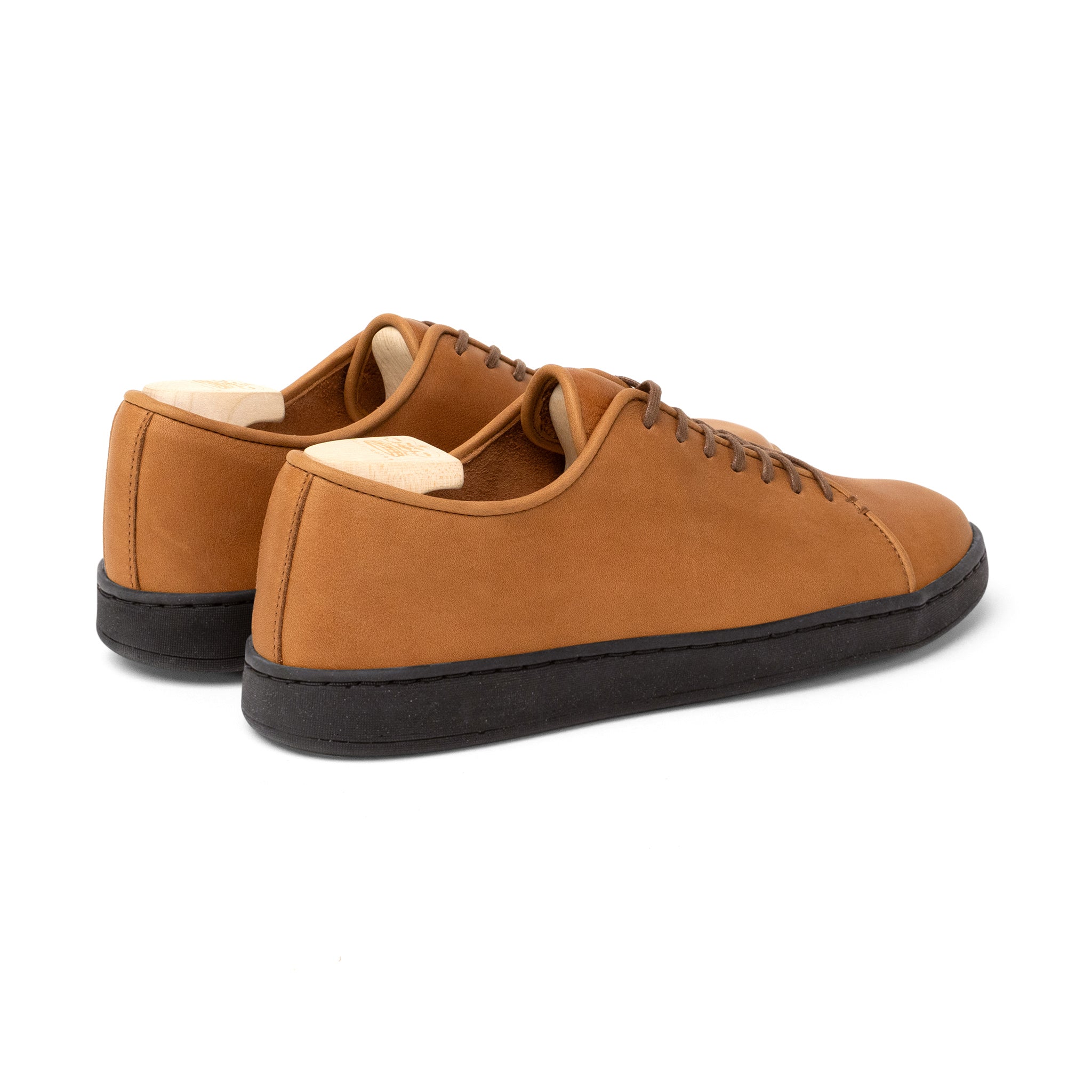 Harlestone Unlined Derby - Caramel Horween Dearborn