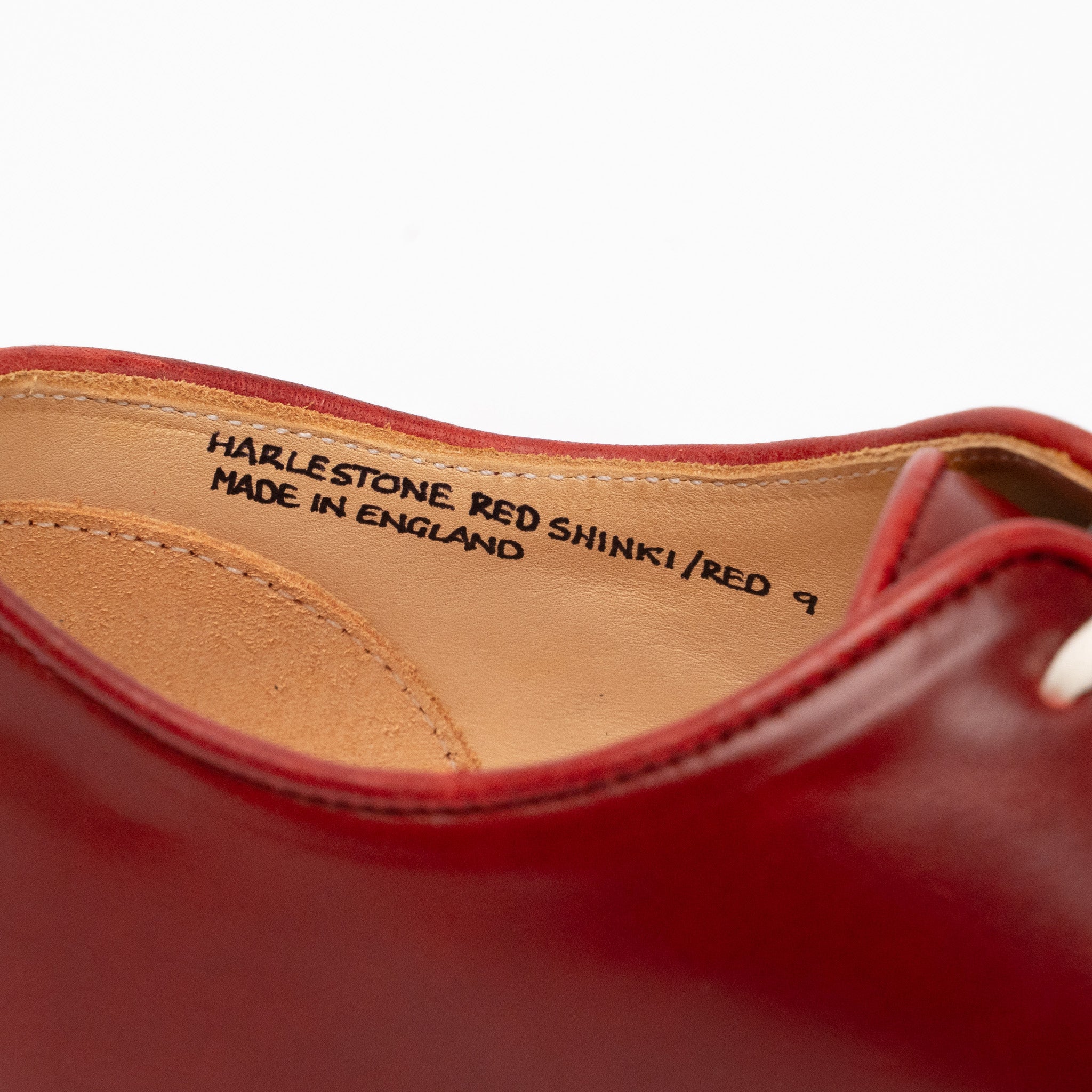 Harlestone Derby - D16 Japanese Red Shinki Shell Cordovan