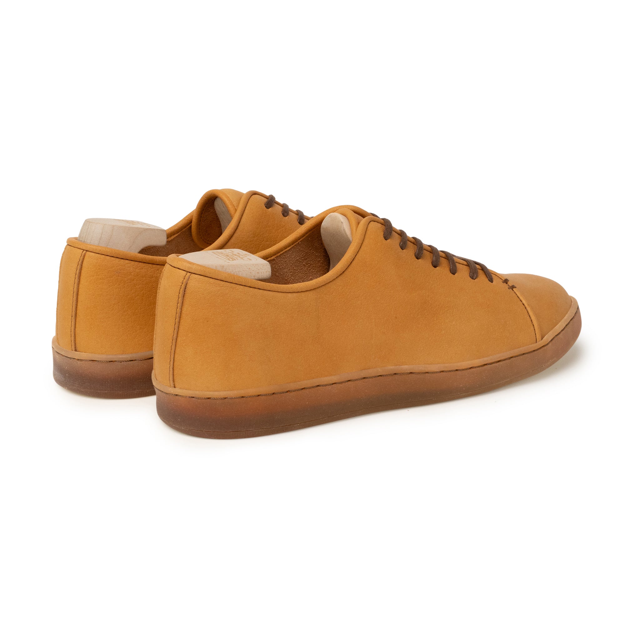 Harlestone Unlined Derby - Tan Horween Dearborn