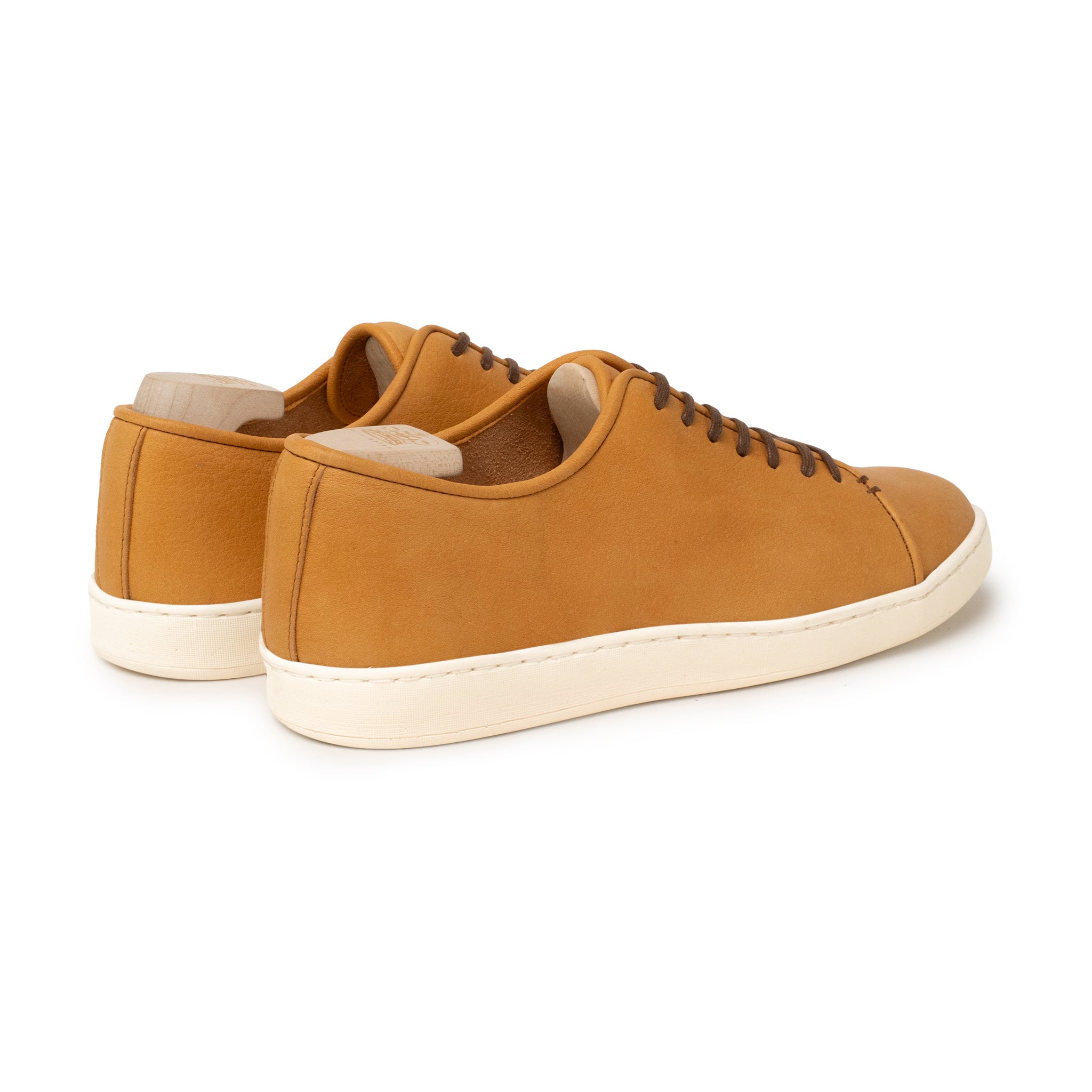 Harlestone Unlined Derby - Tan Horween Dearborn