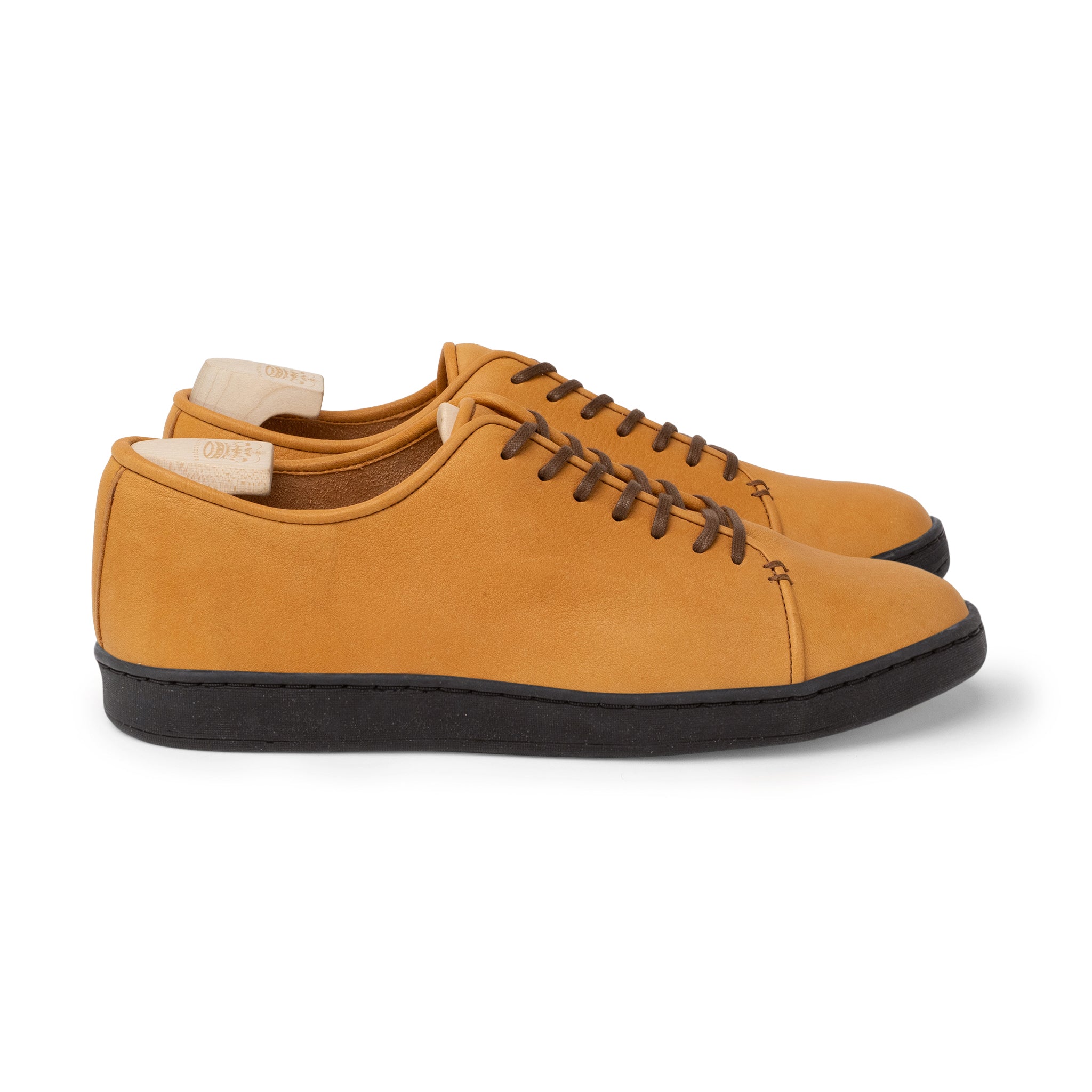Harlestone Unlined Derby - Tan Horween Dearborn