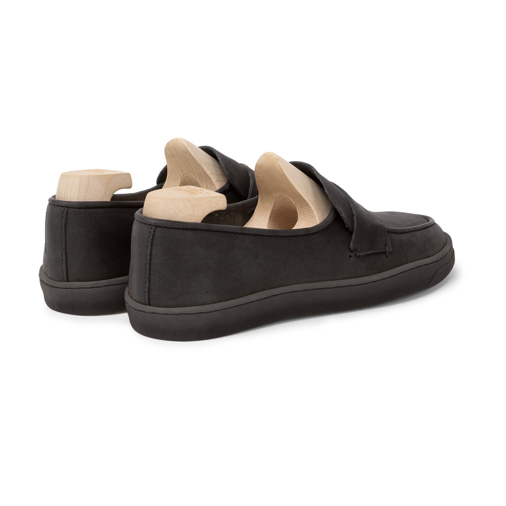 Ashby Unlined Loafer - Black Horween Dearborn