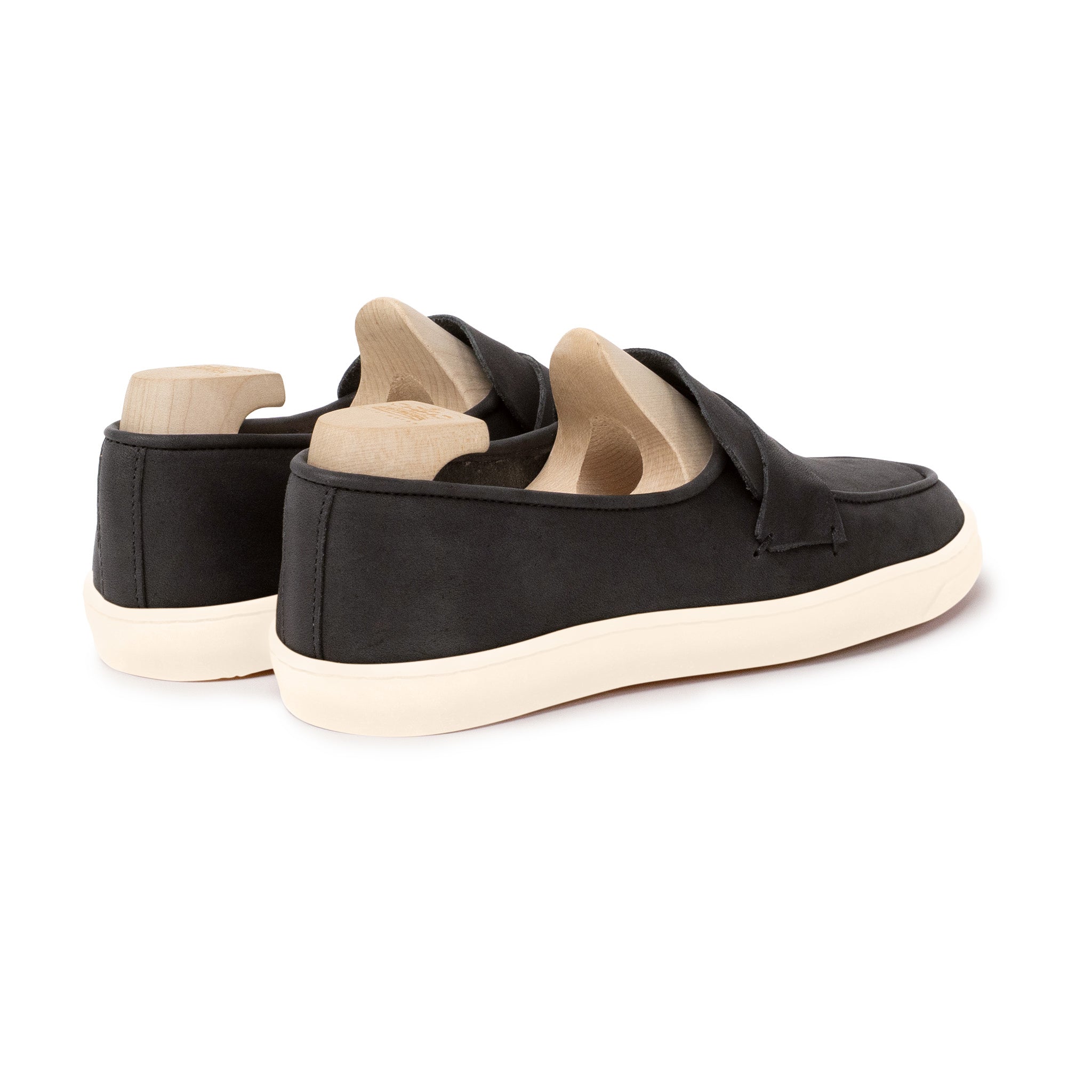 Ashby Unlined Loafer - Black Horween Dearborn
