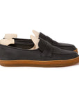 Ashby Unlined Loafer - Black Horween Dearborn