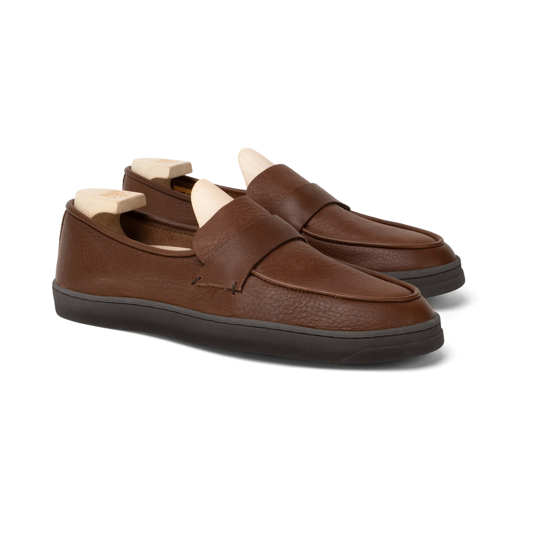 Ashby Unlined Loafer - Bracken Horween Dearborn