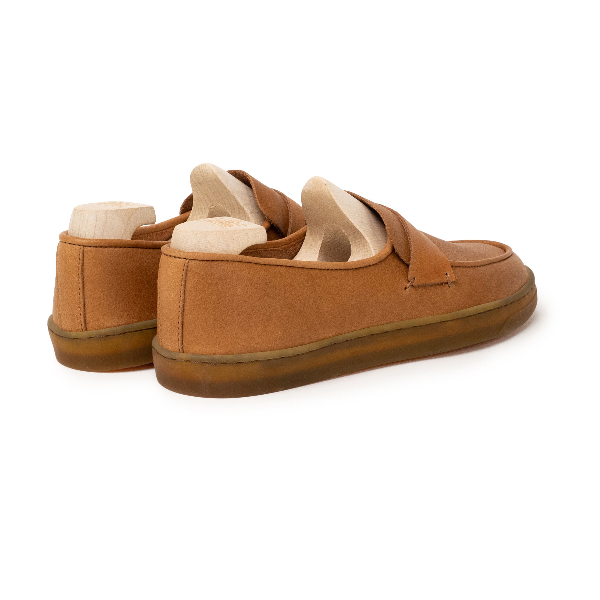 Ashby Unlined Loafer - Caramel Horween Dearborn