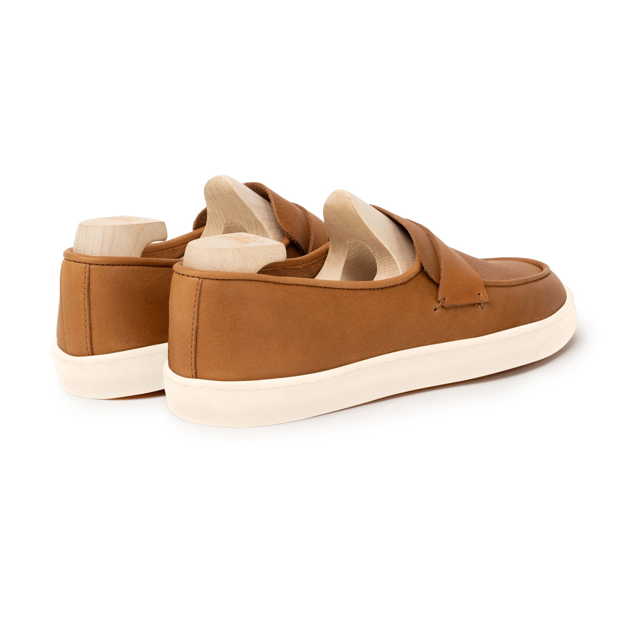 Ashby Unlined Loafer - Caramel Horween Dearborn