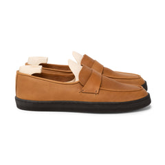 Ashby Unlined Loafer - Caramel Horween Dearborn