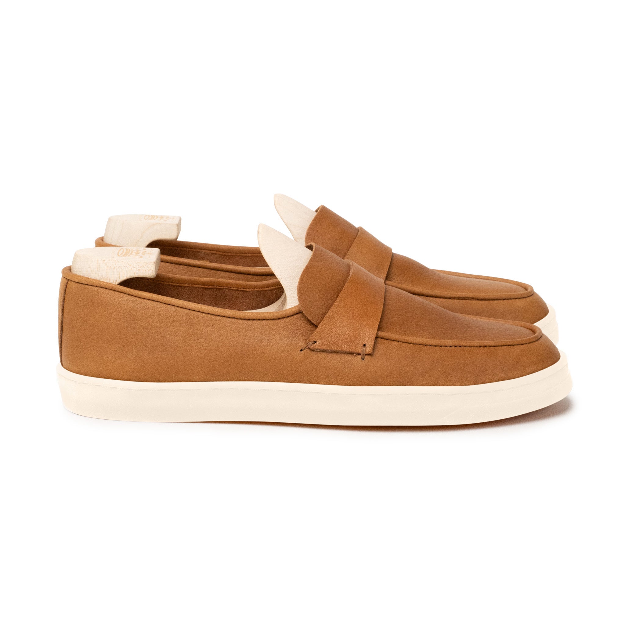 Ashby Unlined Loafer - Caramel Horween Dearborn
