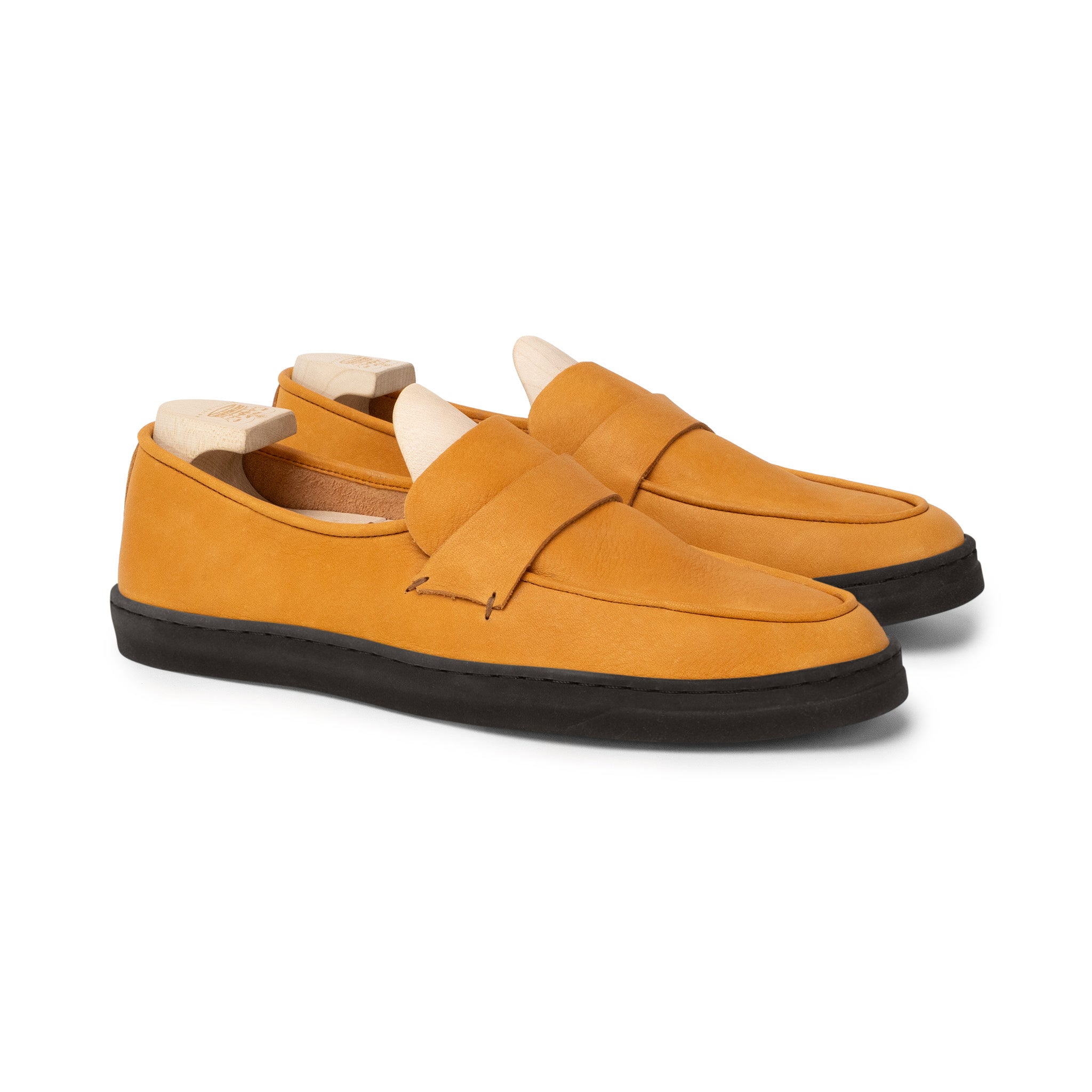 Ashby Unlined Loafer - Tan Horween Dearborn
