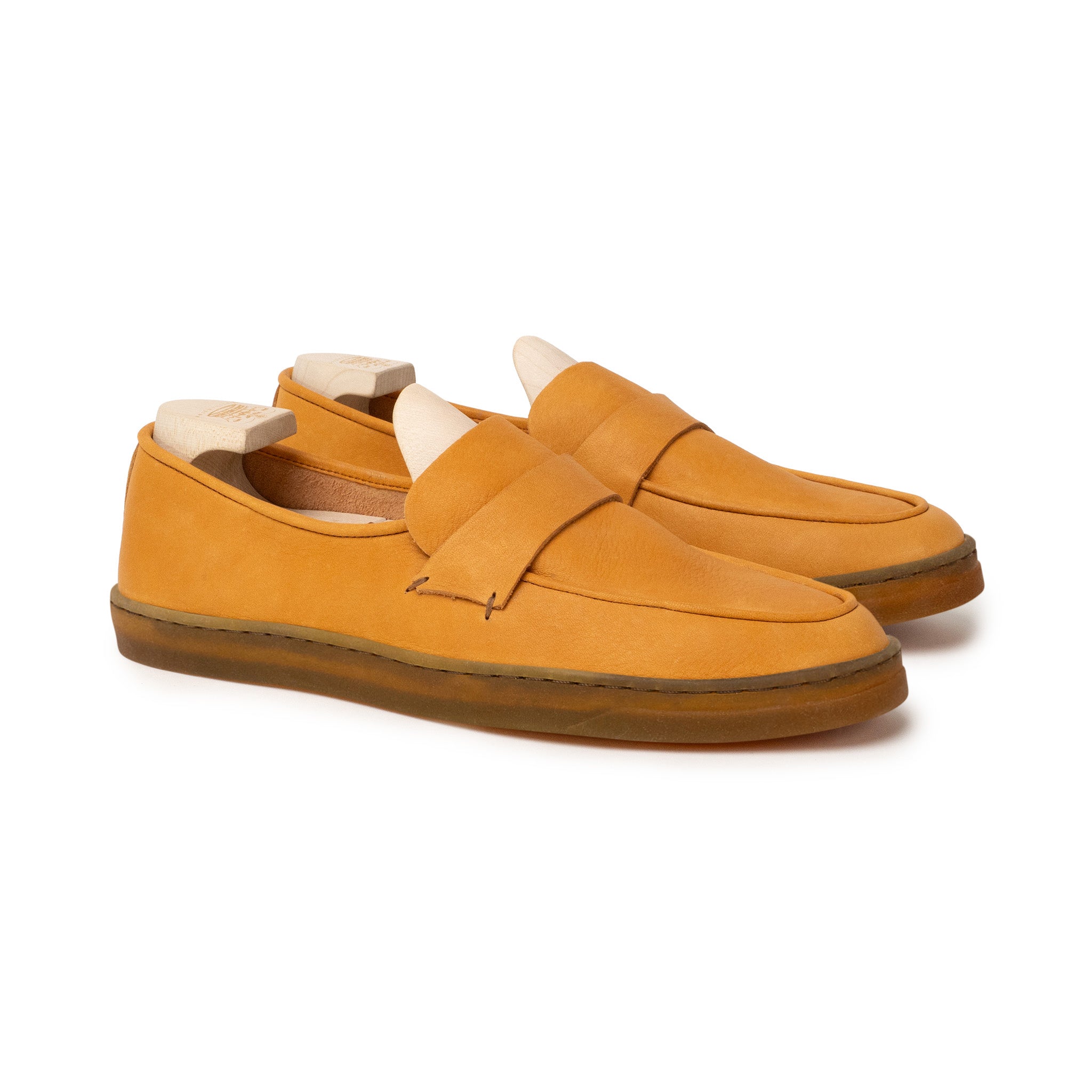 Ashby Unlined Loafer - Tan Horween Dearborn