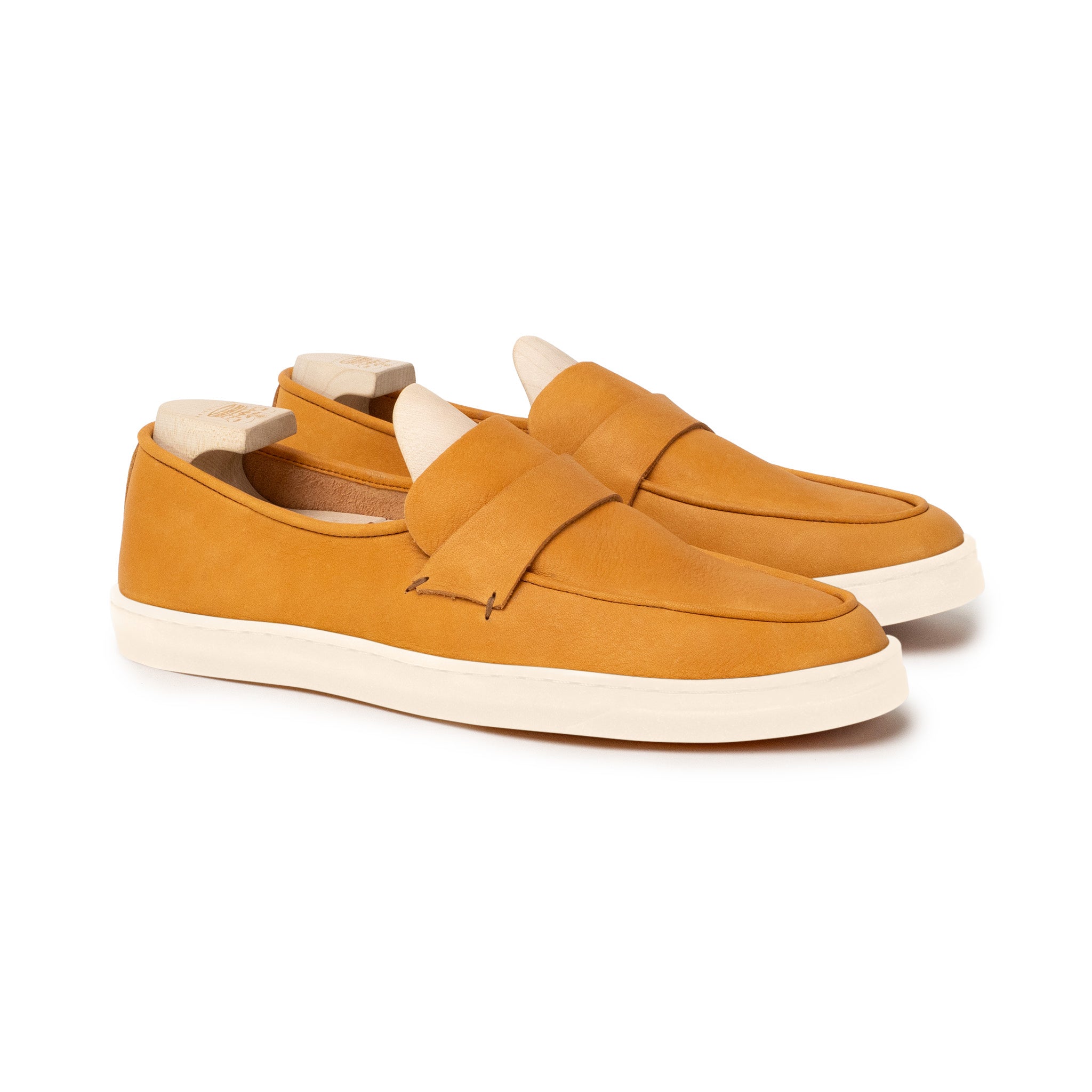 Ashby Unlined Loafer - Tan Horween Dearborn